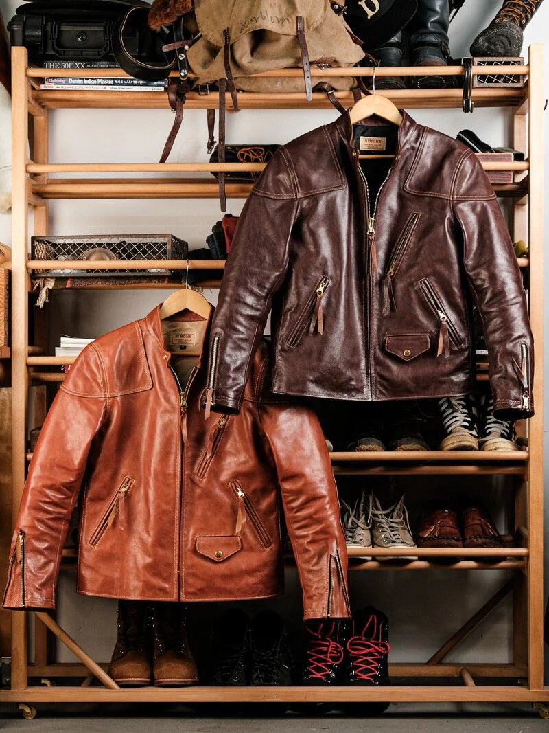 Leather Moto Jacket - Image 5