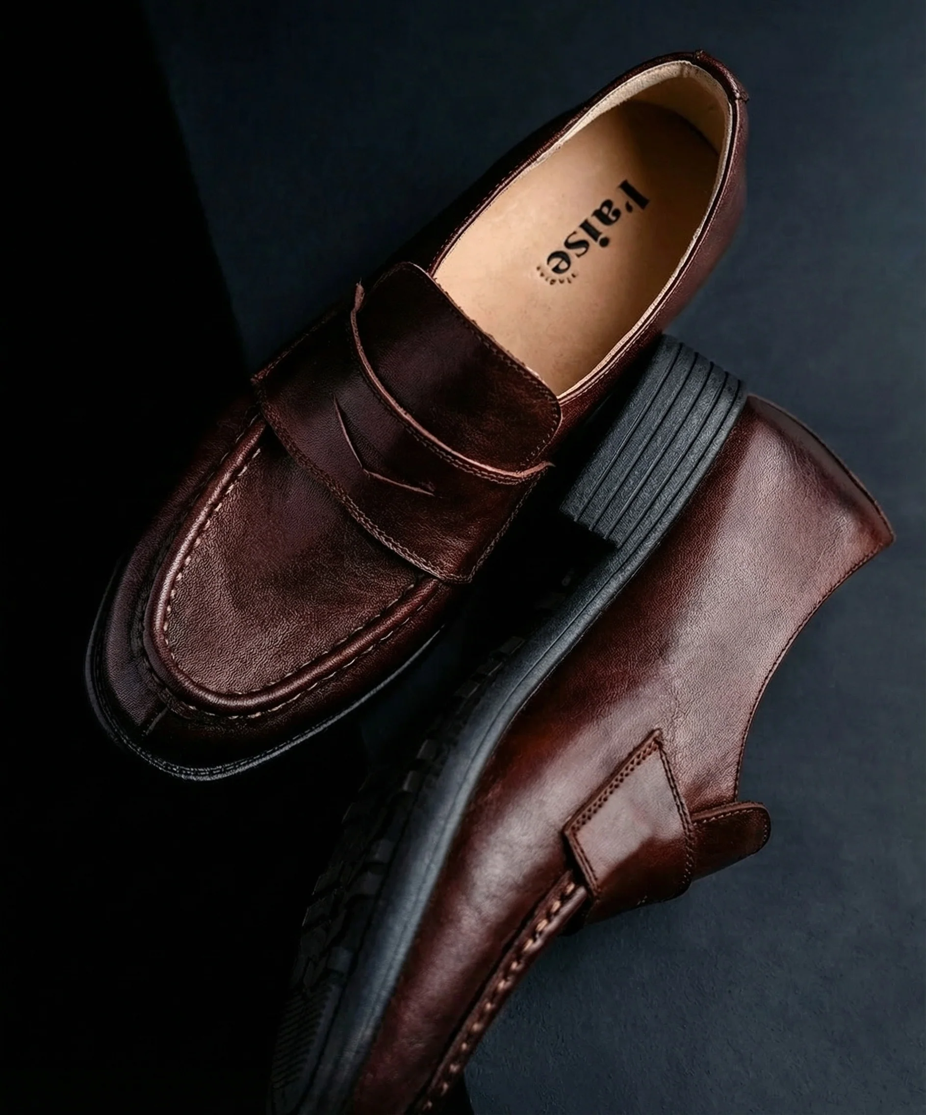 Leather Penny Loafers - Image 6