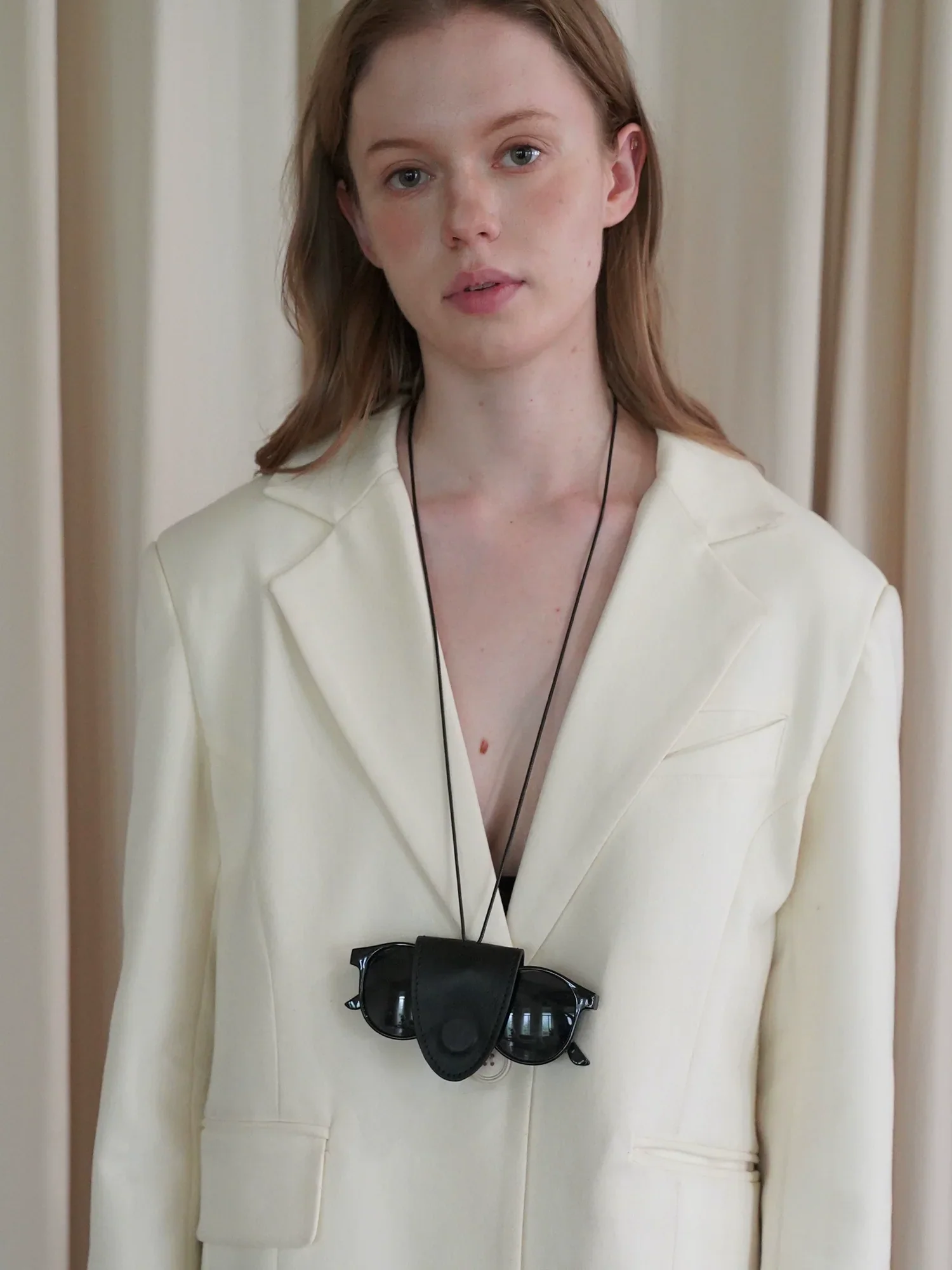 Leather Sunglass Holder Pendant - Image 2