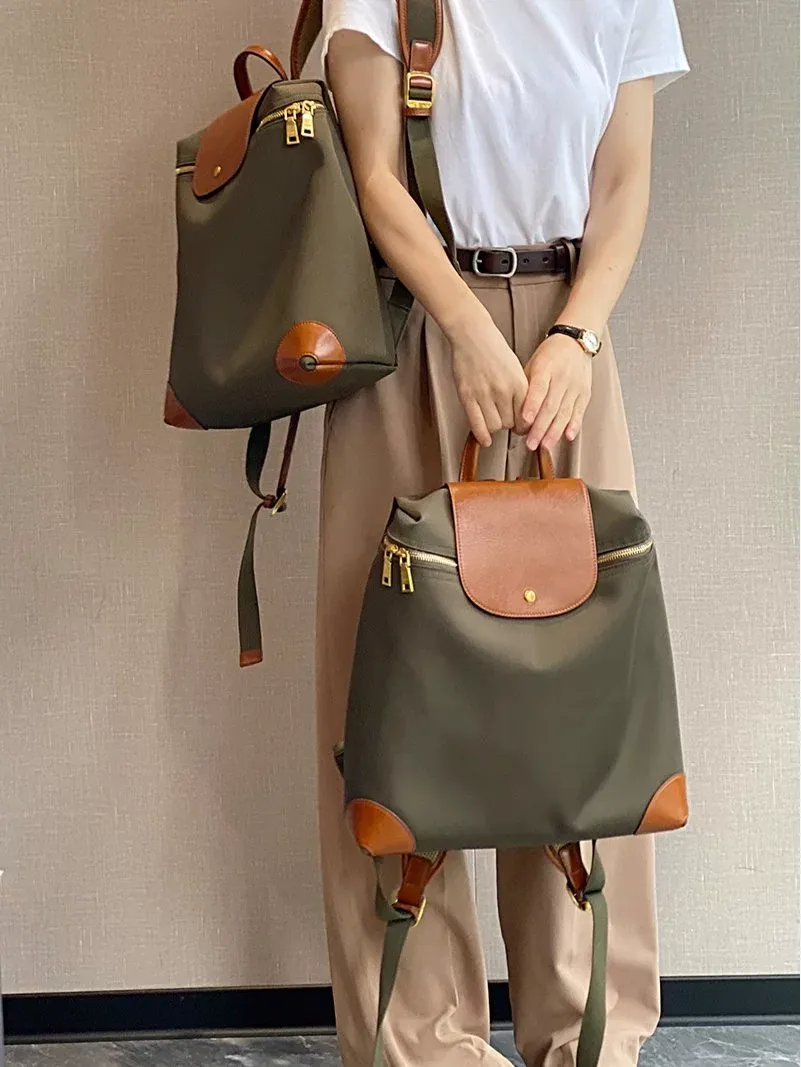Leather-Trim Weekender Bag - Image 11