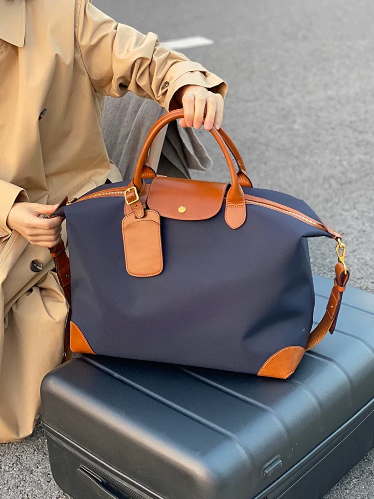 Leather-Trim Weekender Bag - Image 2