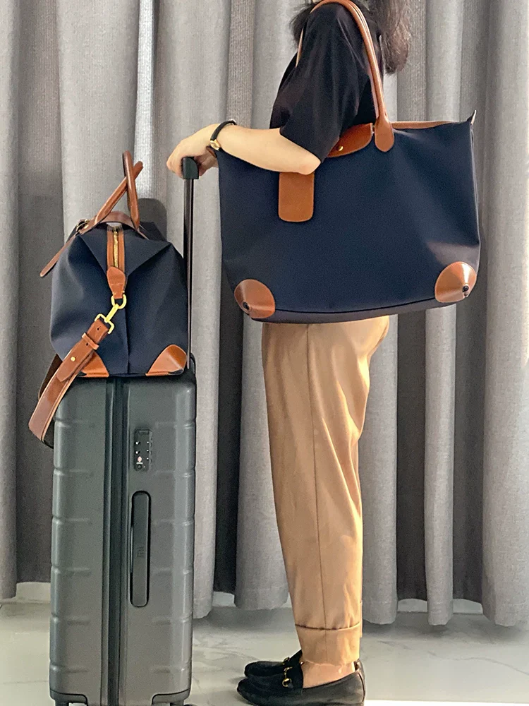 Leather-Trim Weekender Bag - Image 4