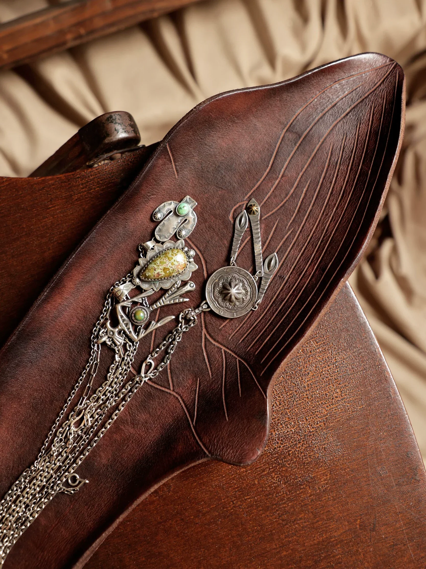 Leather Whale Valet Tray - Image 3