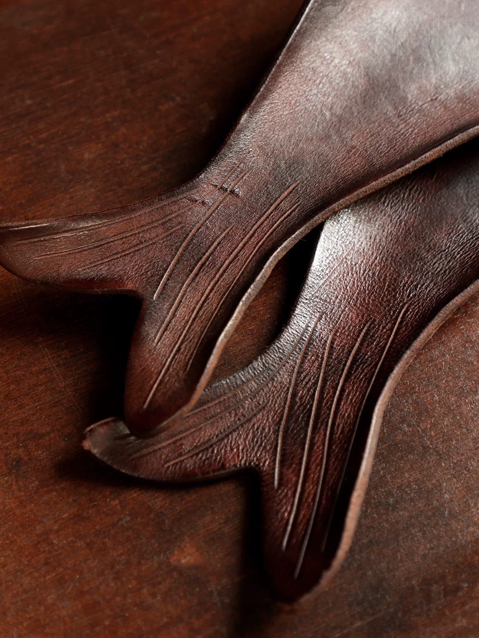 Leather Whale Valet Tray - Image 4