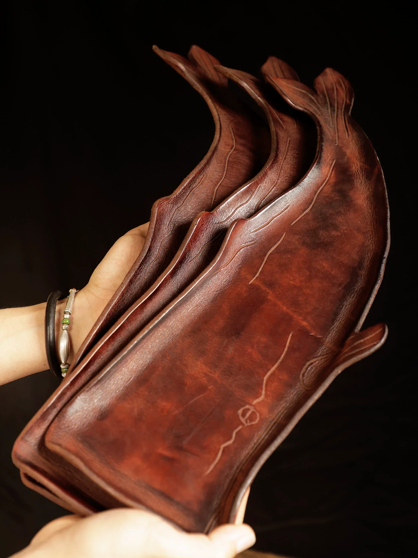 Leather Whale Valet Tray - Image 5