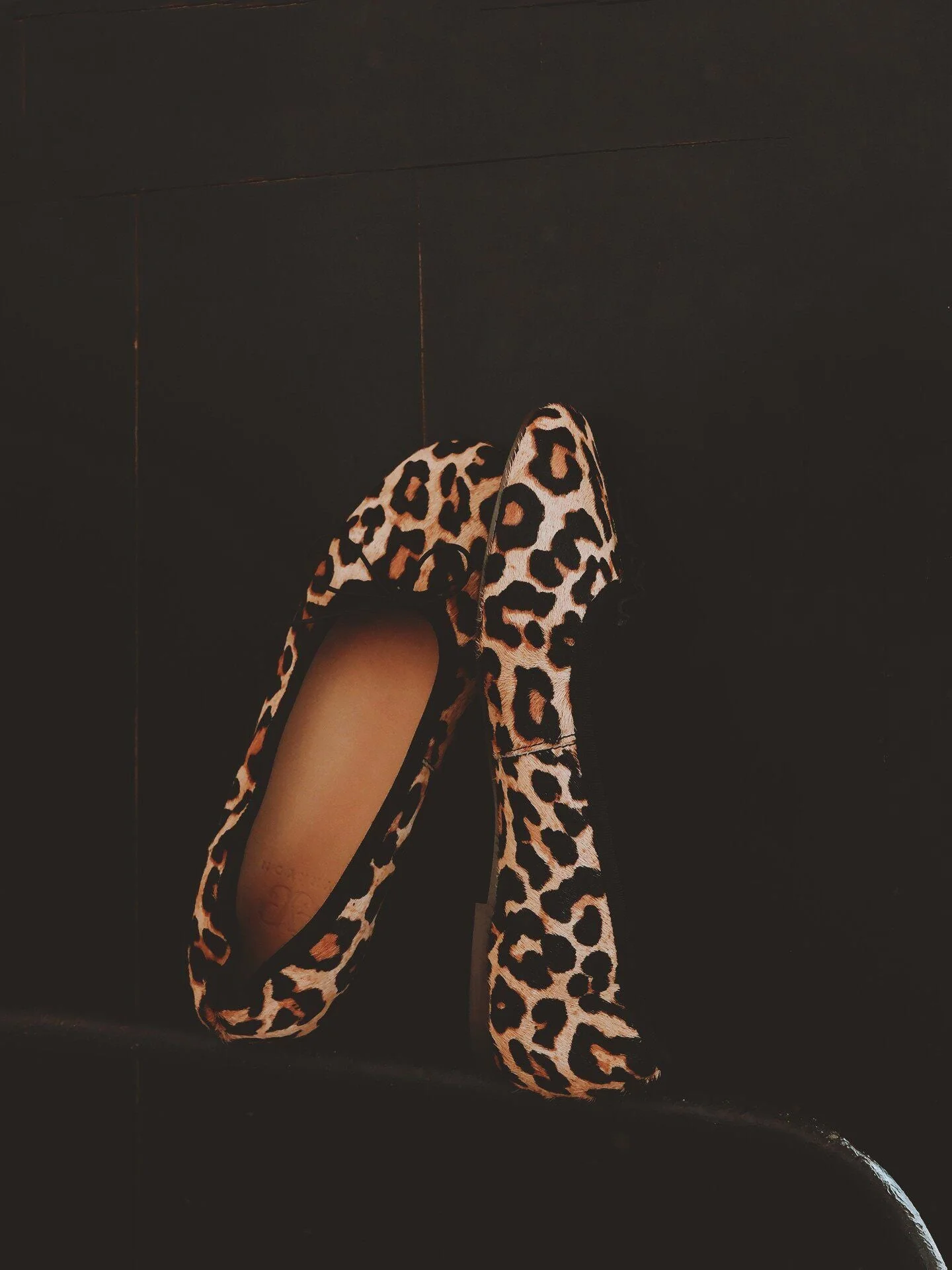 Leopard Bow Ballet Flats - Image 5