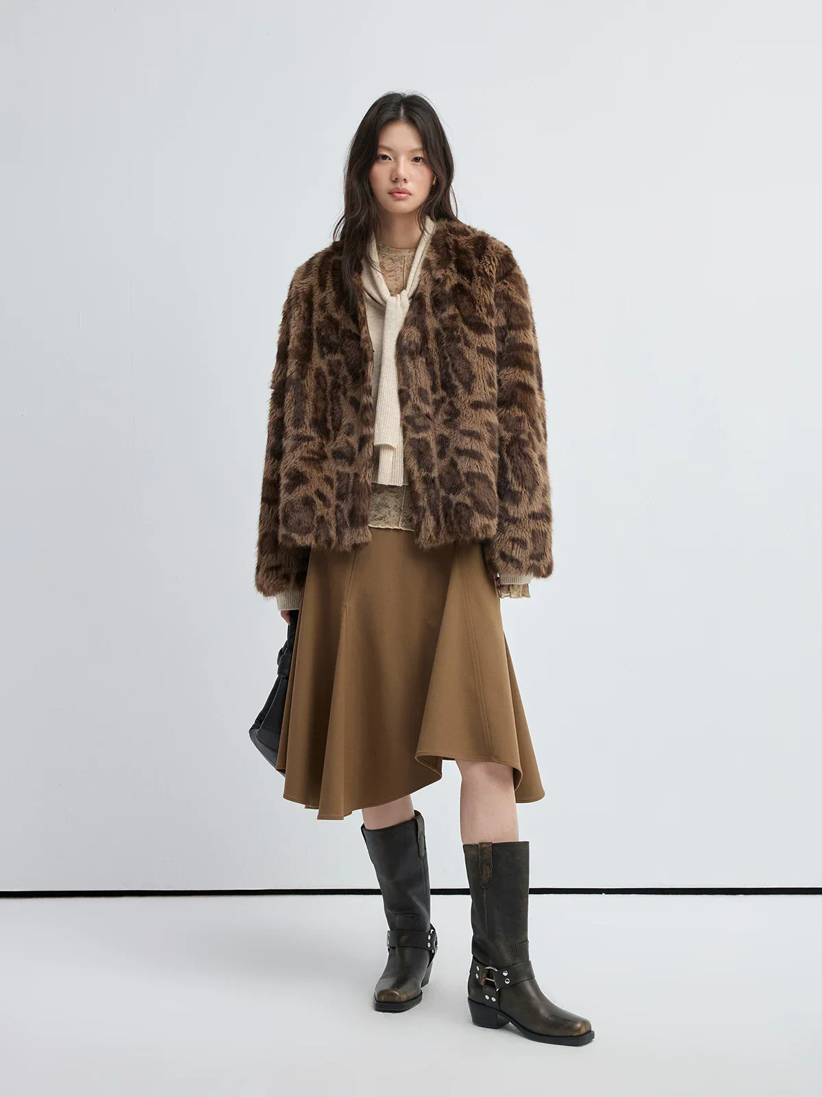 Leopard Faux-Fur Jacket - Image 3