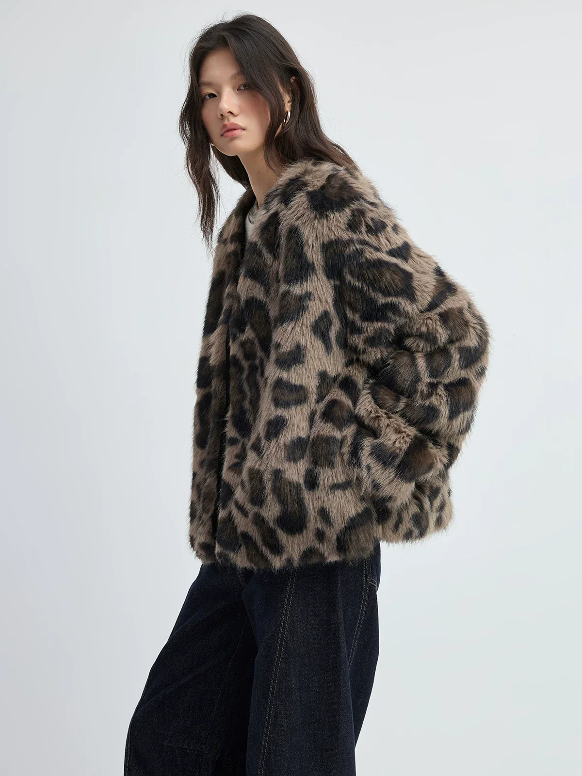 Leopard Faux-Fur Jacket - Image 4