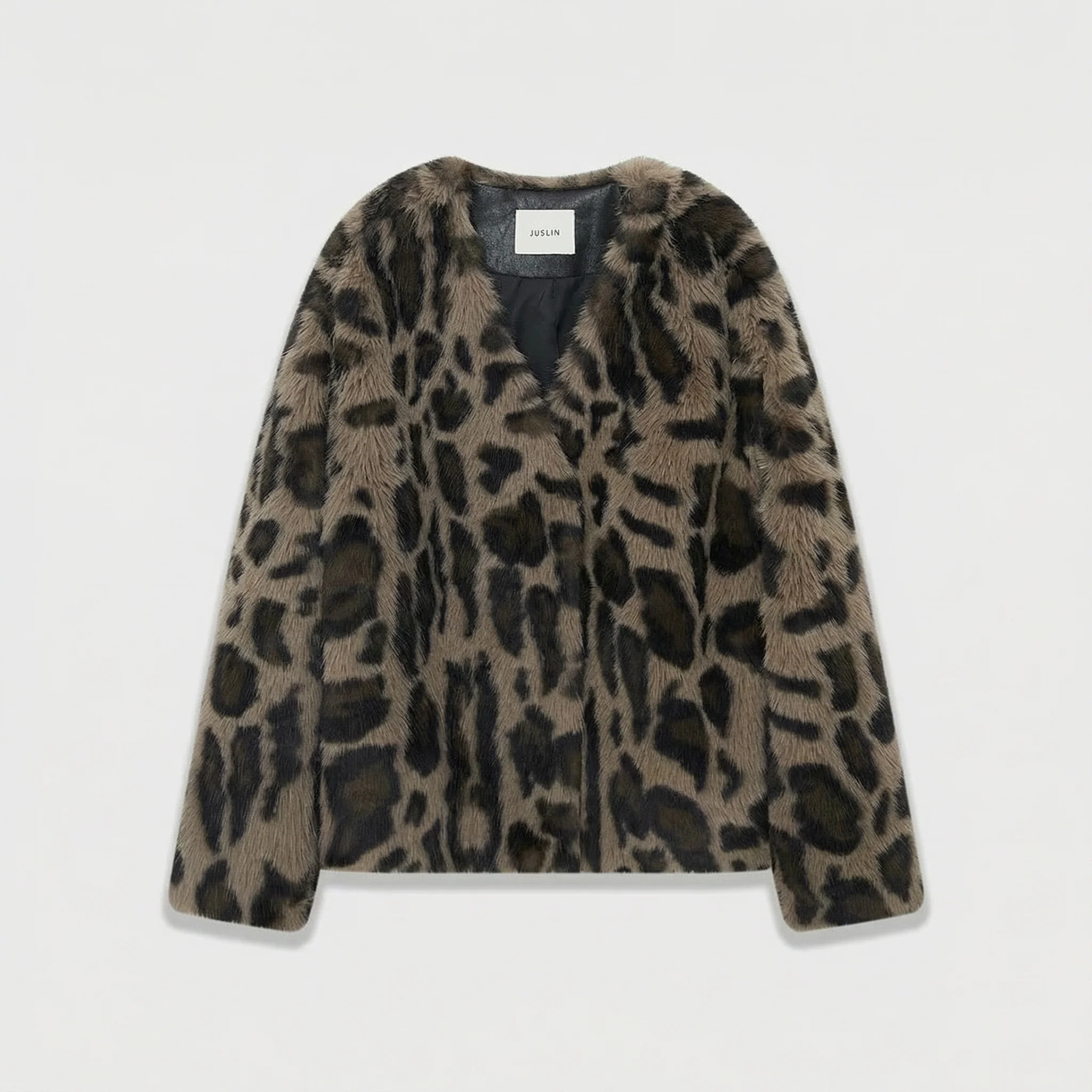Leopard Faux-Fur Jacket - Image 6