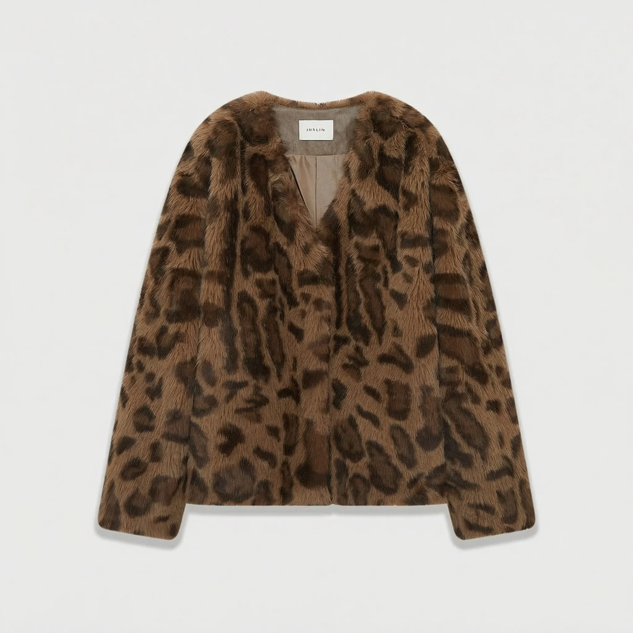 Leopard Faux-Fur Jacket - Image 7