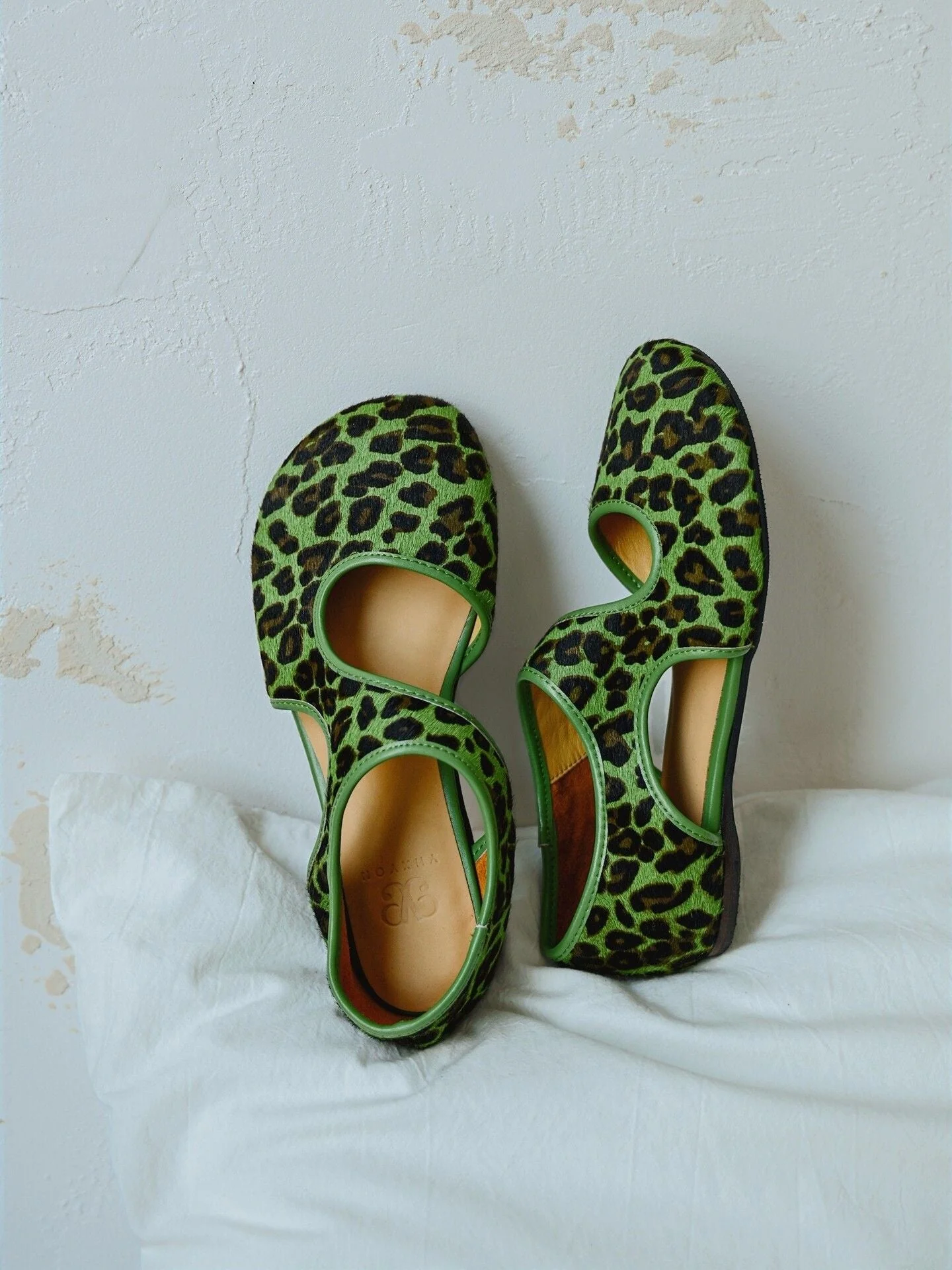 Leopard Mary Jane Flats - Image 2