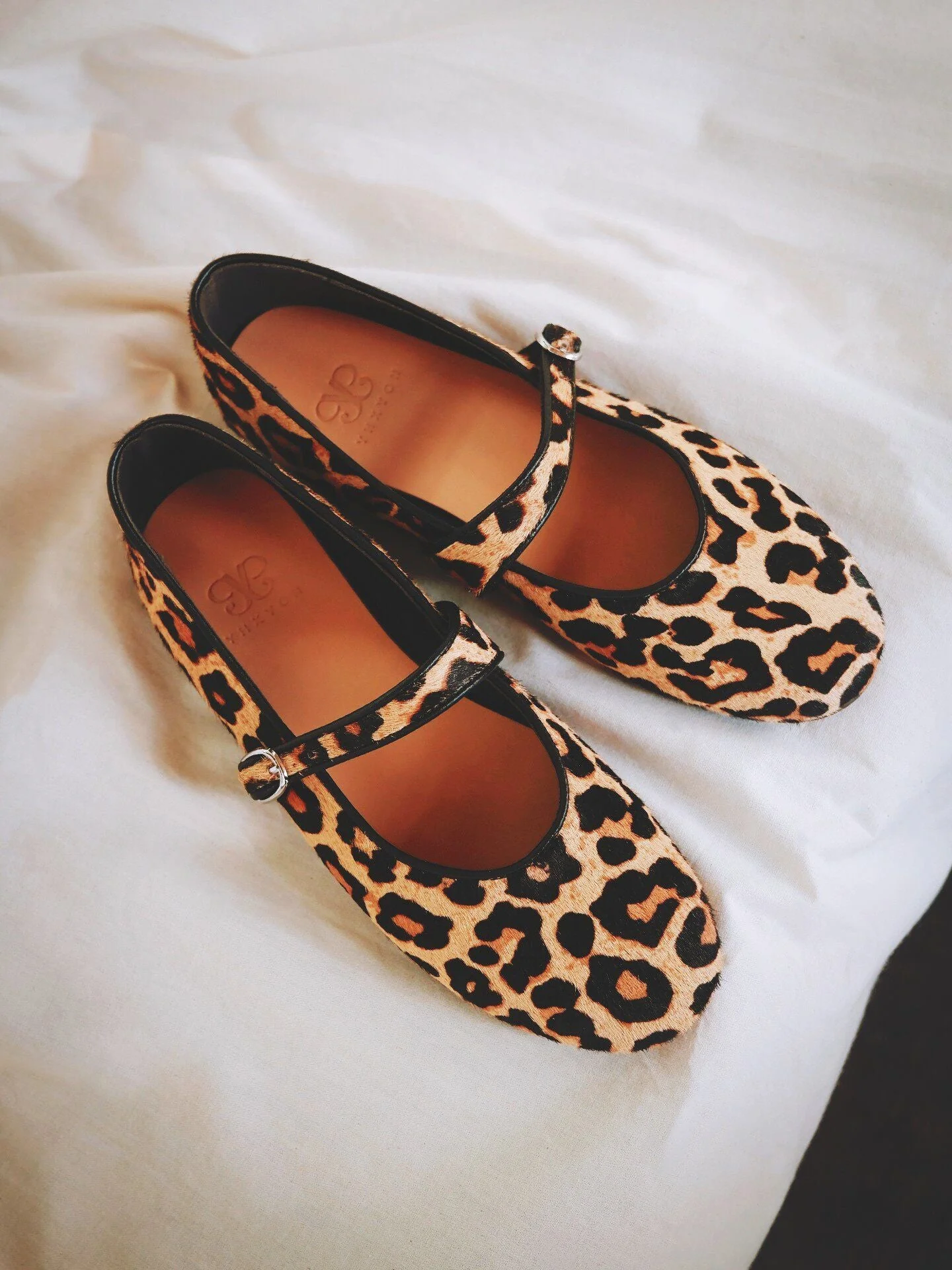 Leopard Mary Jane Flats - Image 5