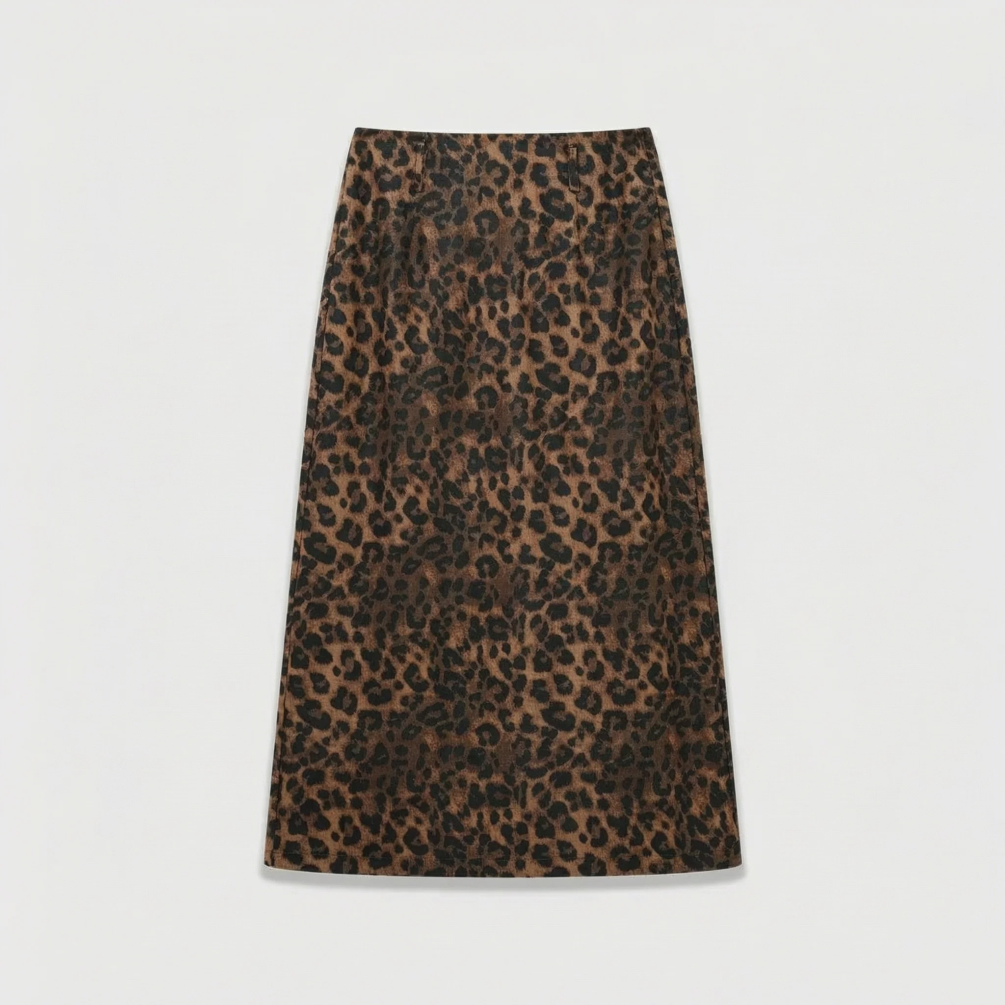 Leopard Print Maxi Skirt - Image 6