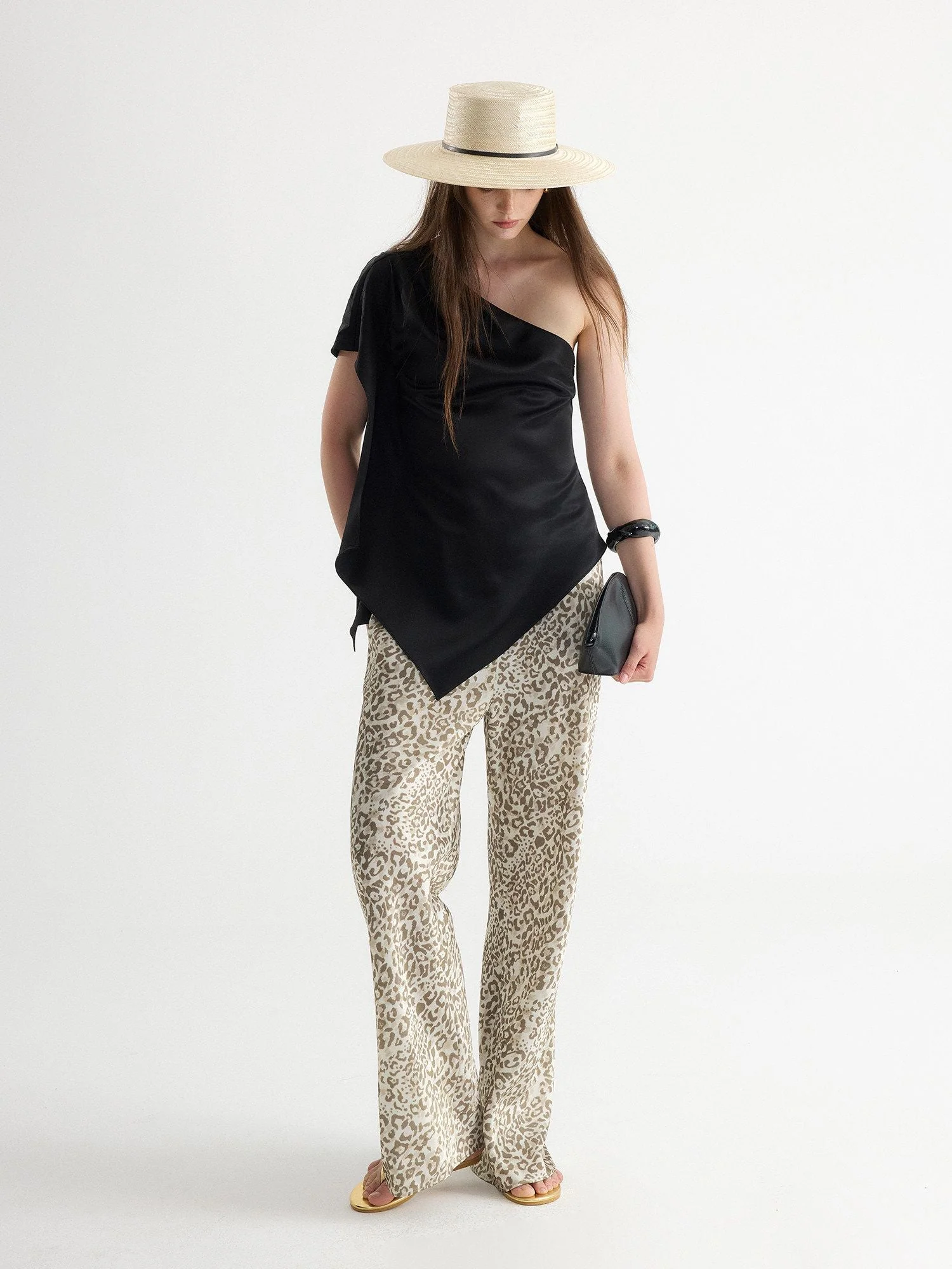 Leopard Wide-Leg Pants - Image 3