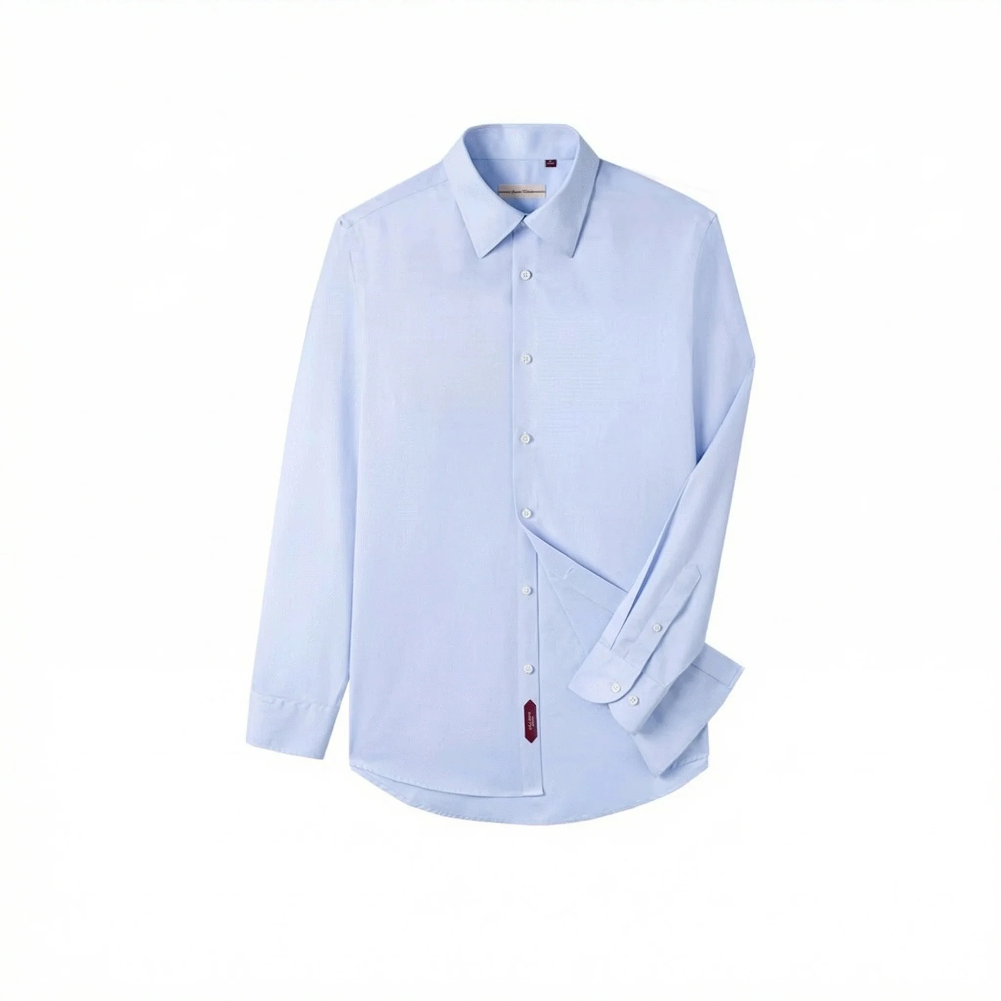 Light Blue Cotton Shirt - Image 5