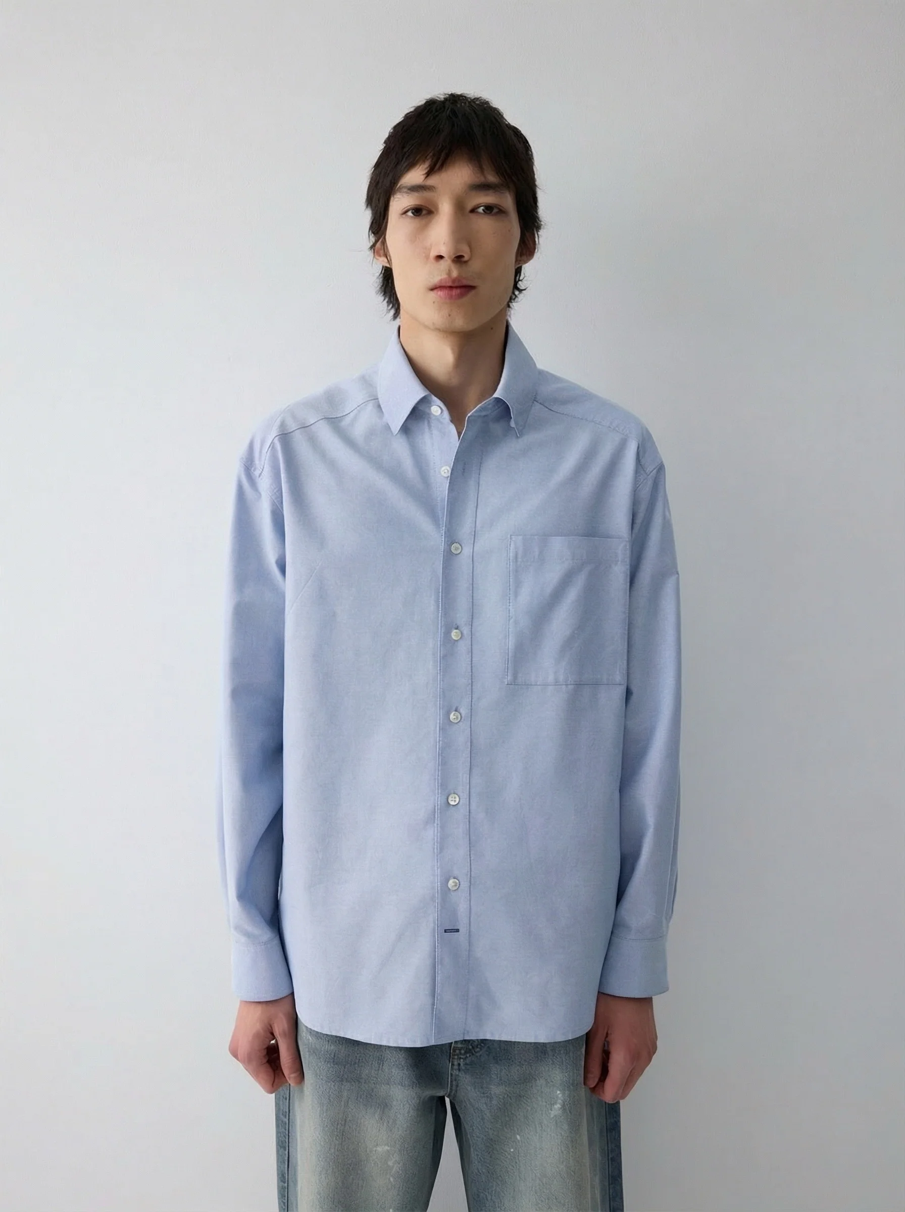 Light Blue Oxford Shirt - Image 2