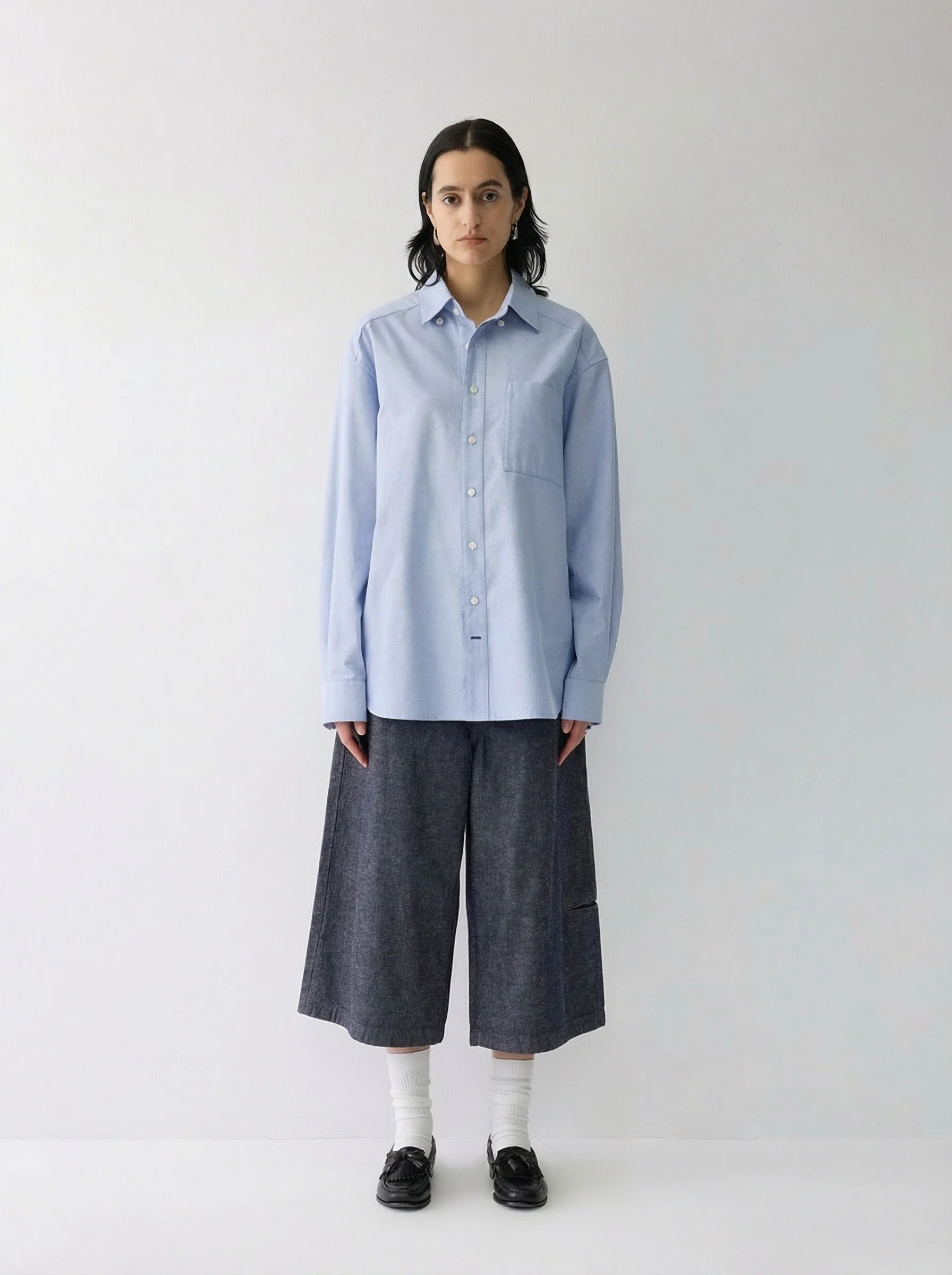 Light Blue Oxford Shirt - Image 5