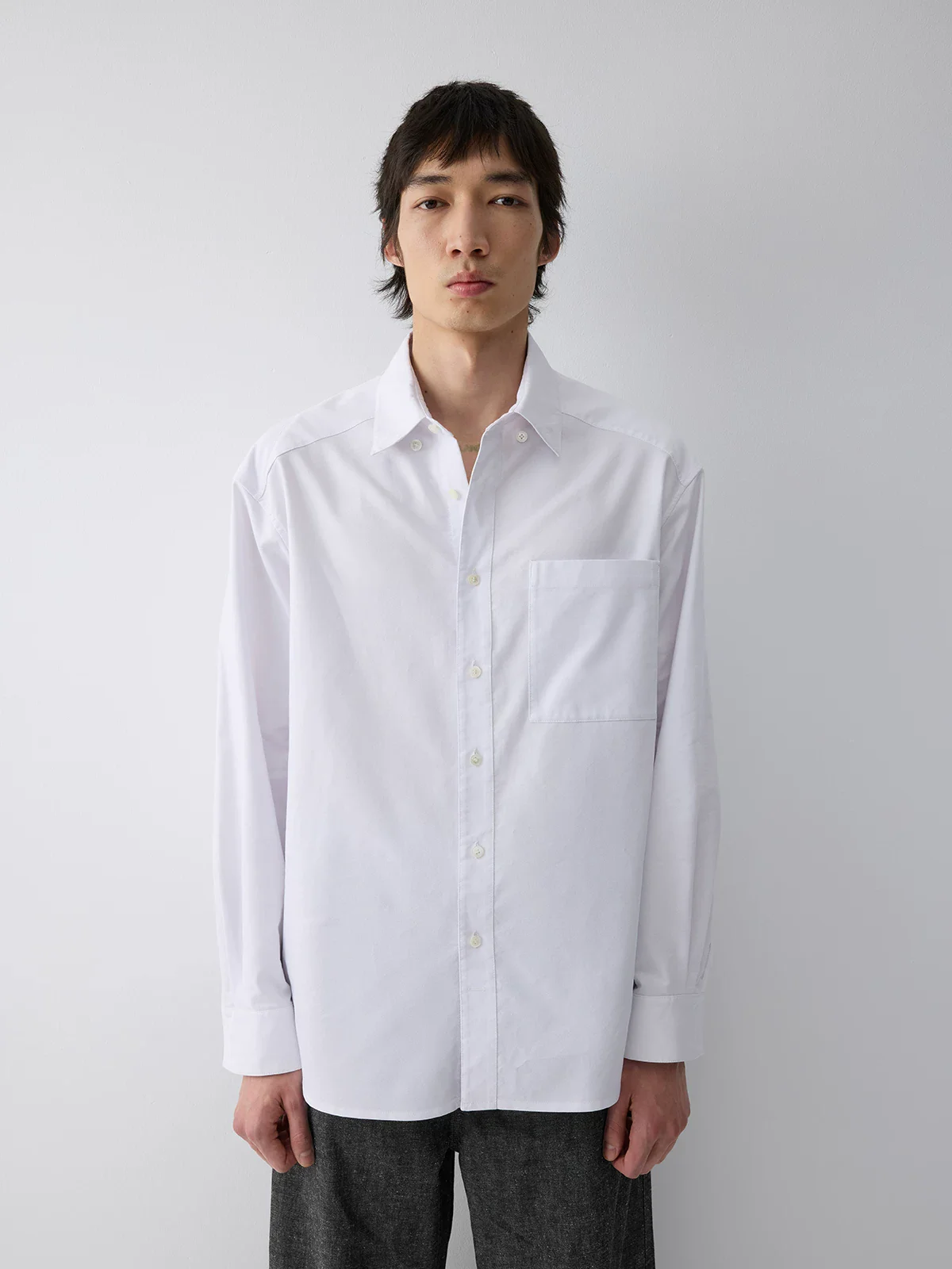 Light Blue Oxford Shirt - Image 6