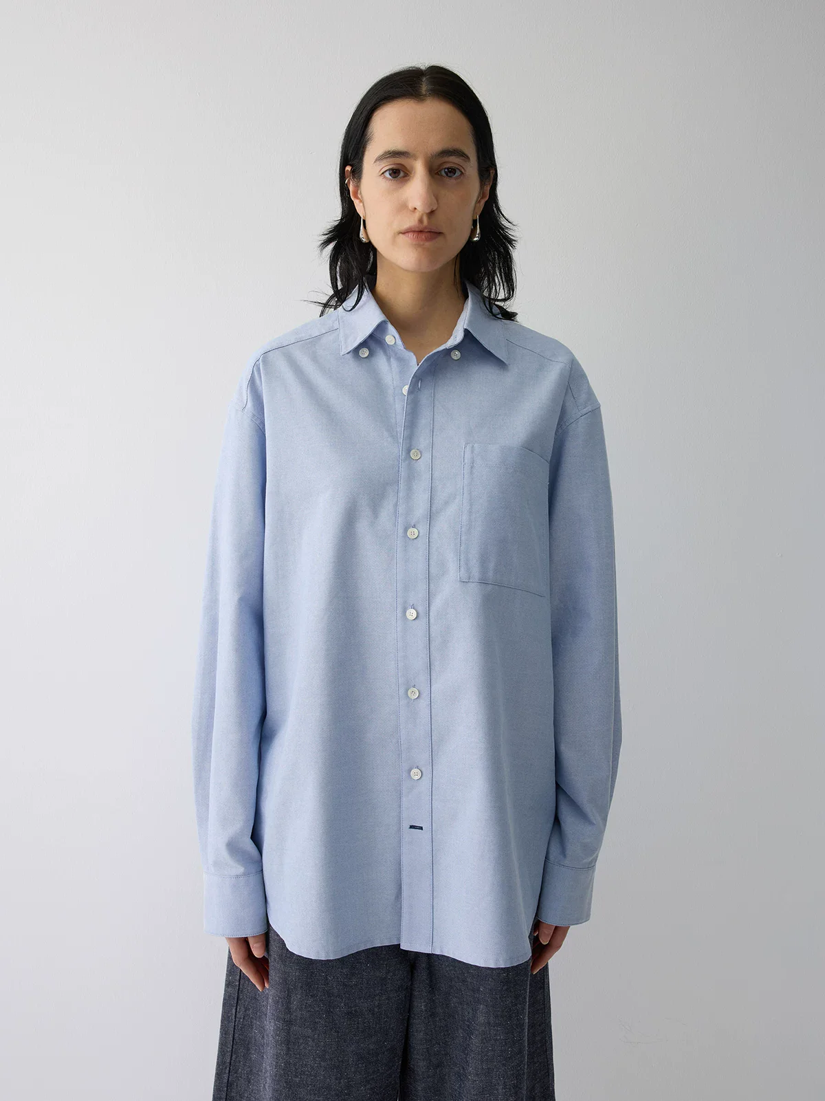 Light Blue Oxford Shirt - Image 7