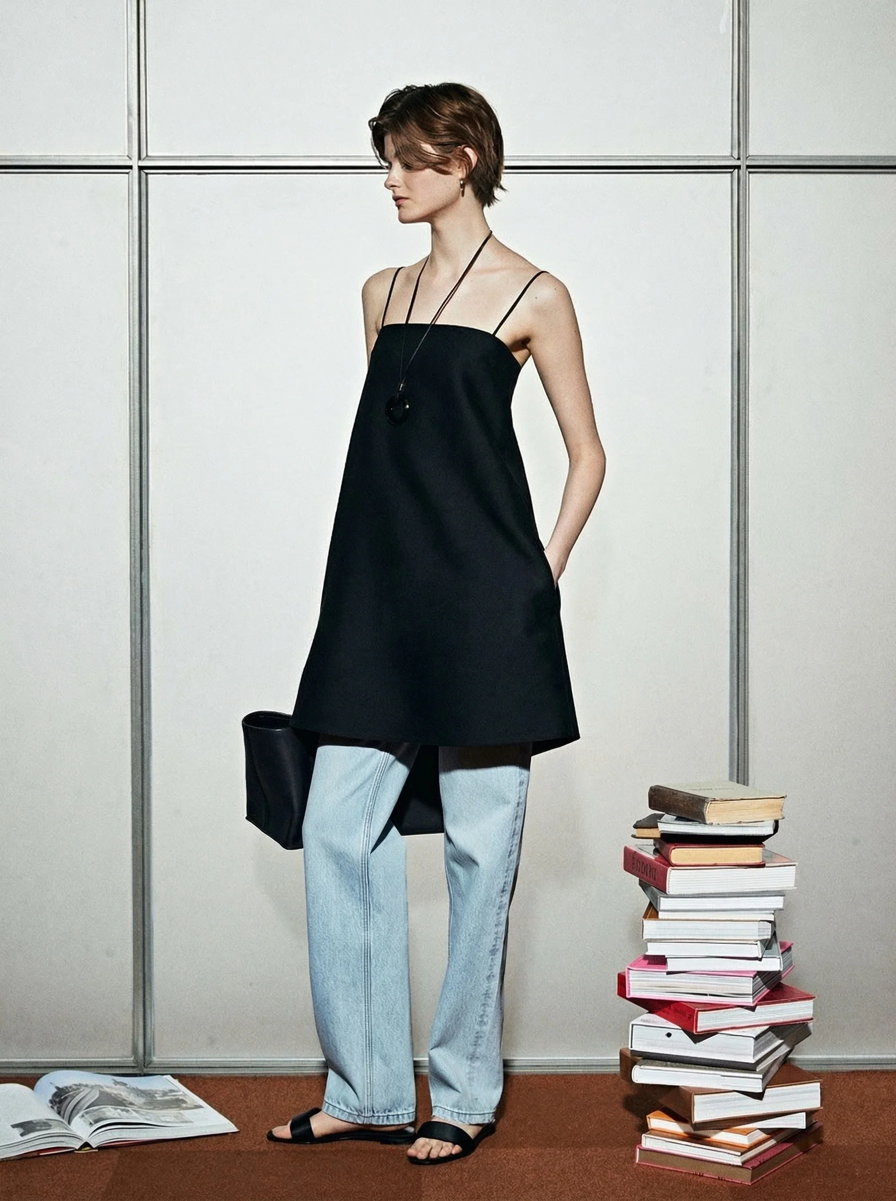 Light Blue Straight Jeans - Image 4