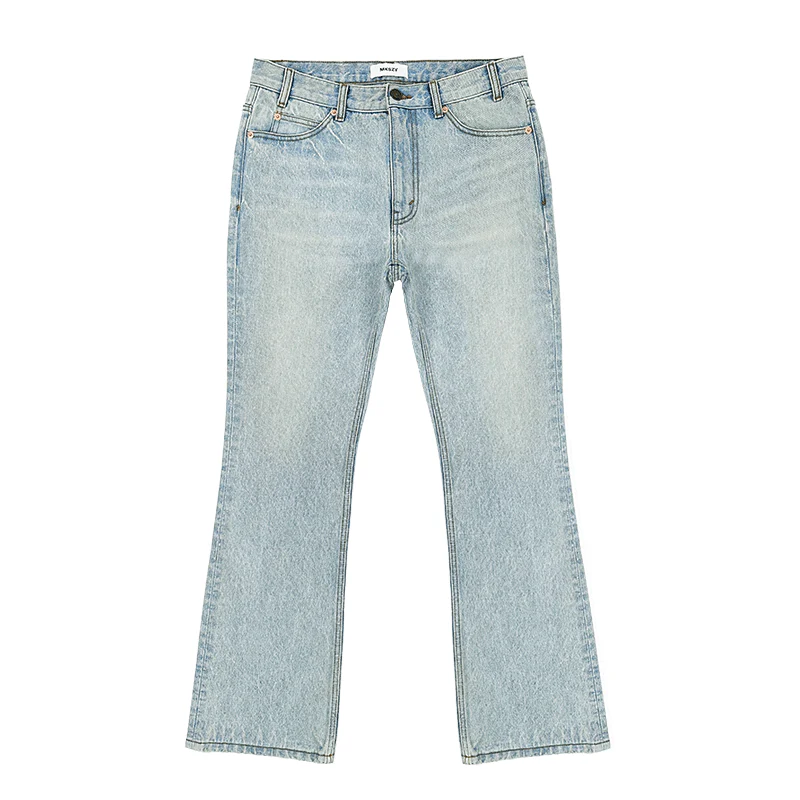 Light Wash Bootcut Jeans - Image 6