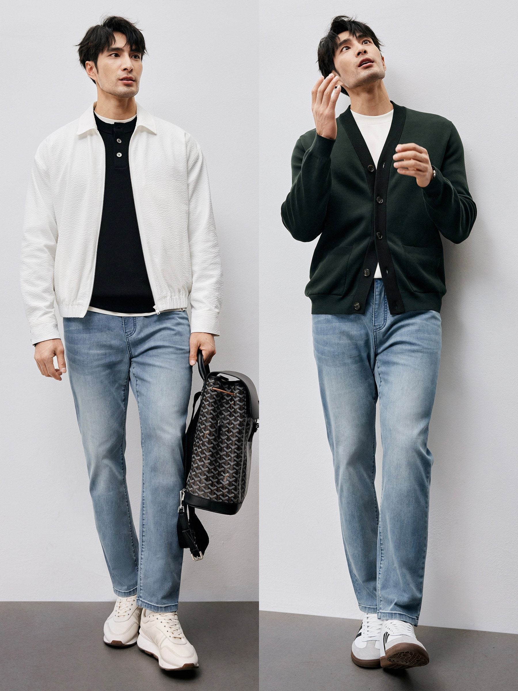 Light Wash Comfort Jeans - Image 3