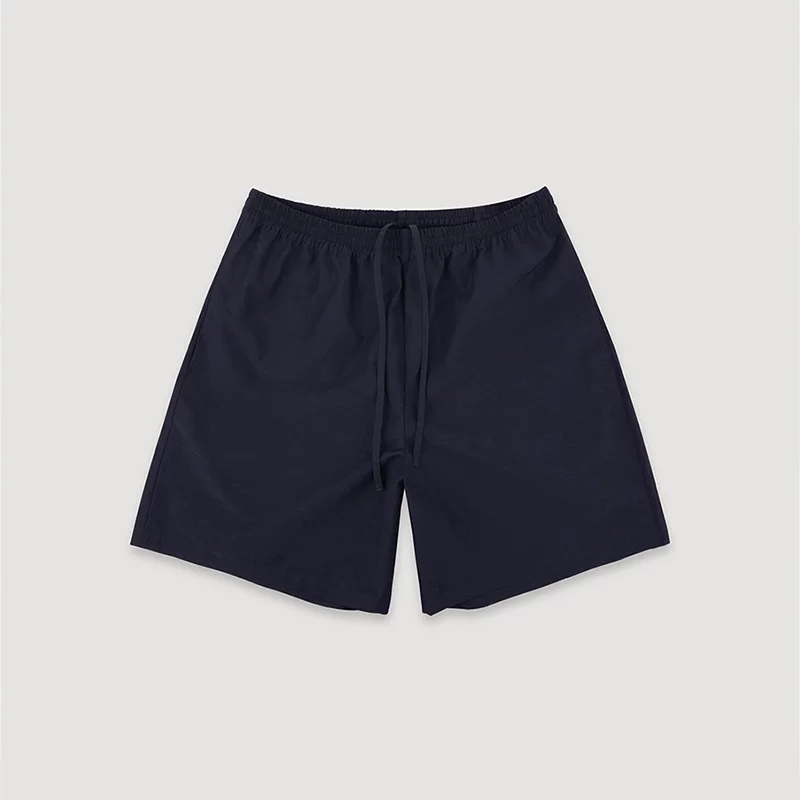 Lightweight Cotton-Blend Drawstring Shorts - Image 7