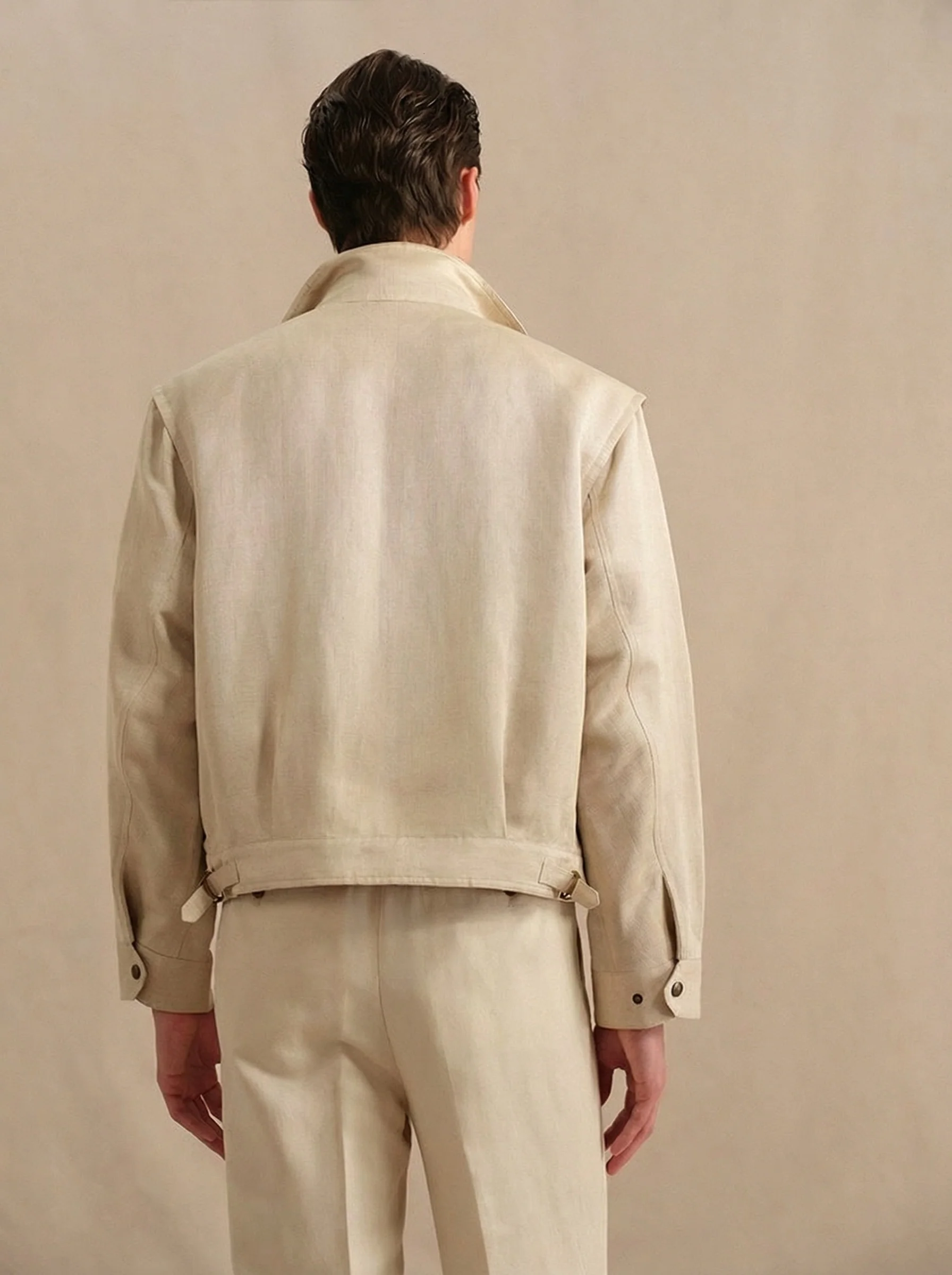 Lightweight Hemp Silk Jacket - Image 3