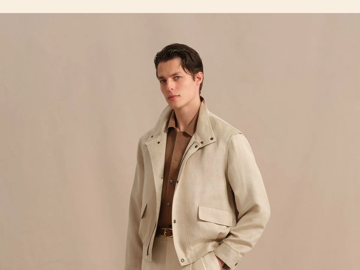 Lightweight Hemp Silk Jacket - Image 4