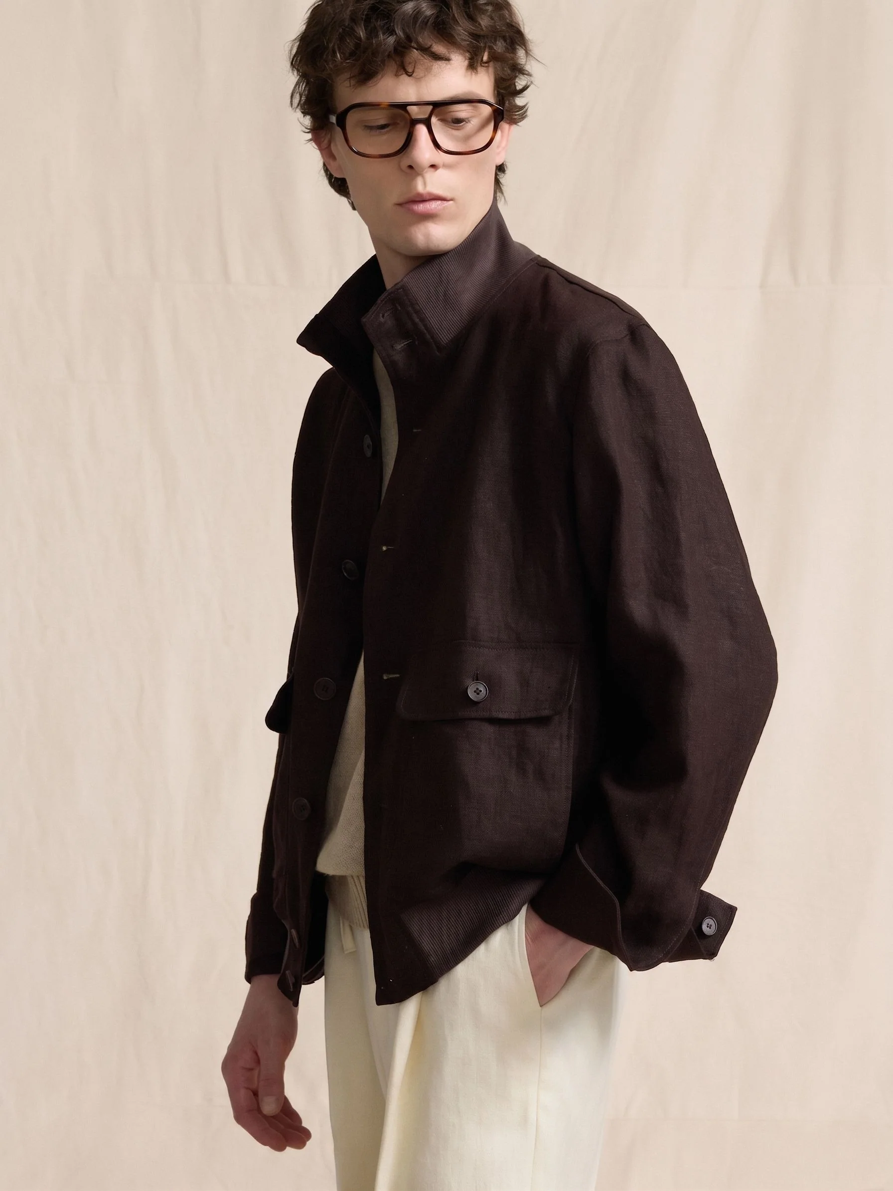 Linen A1 Jacket - Image 2