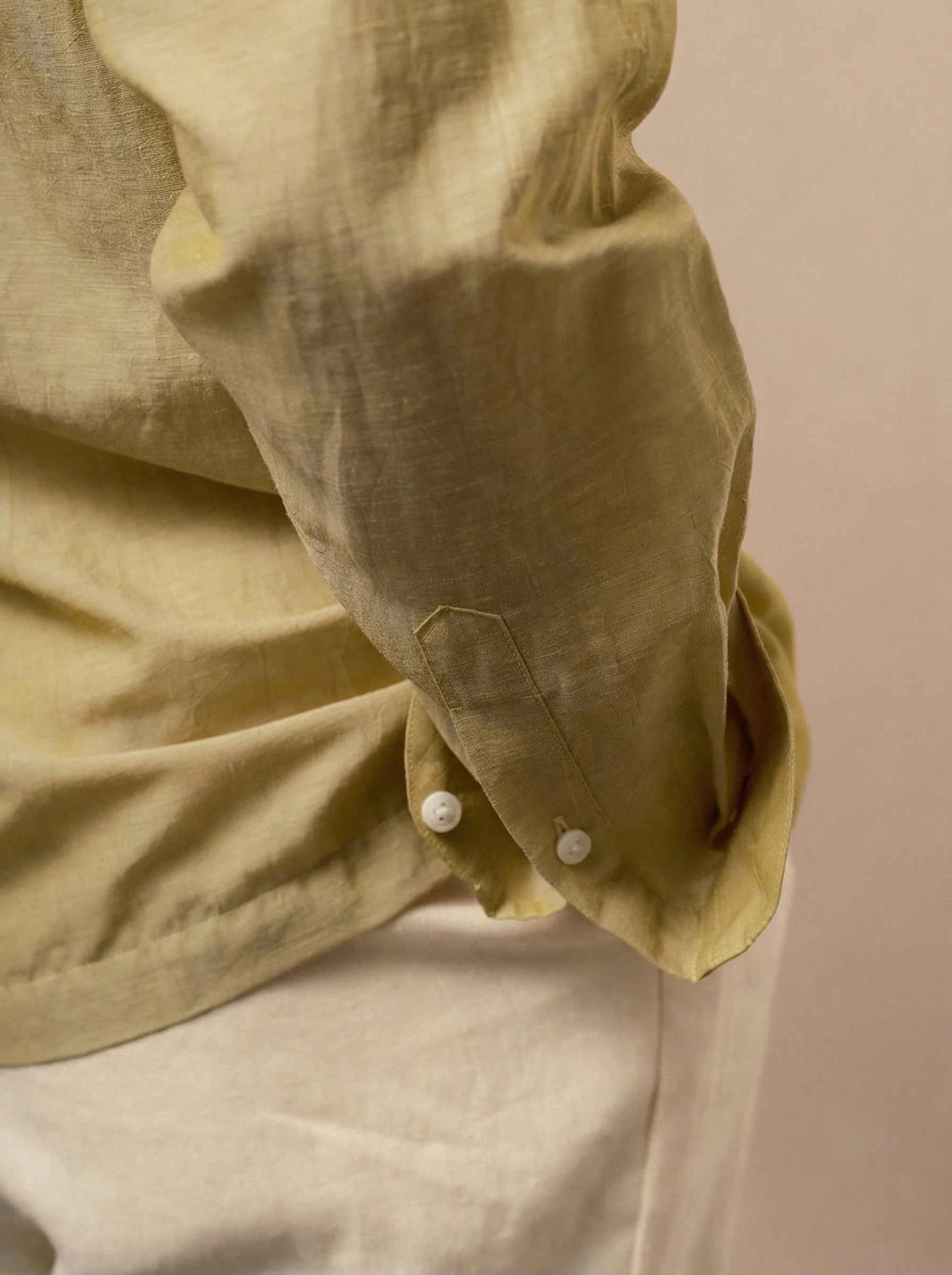 Linen-Blend Camp Collar Shirt - Image 8