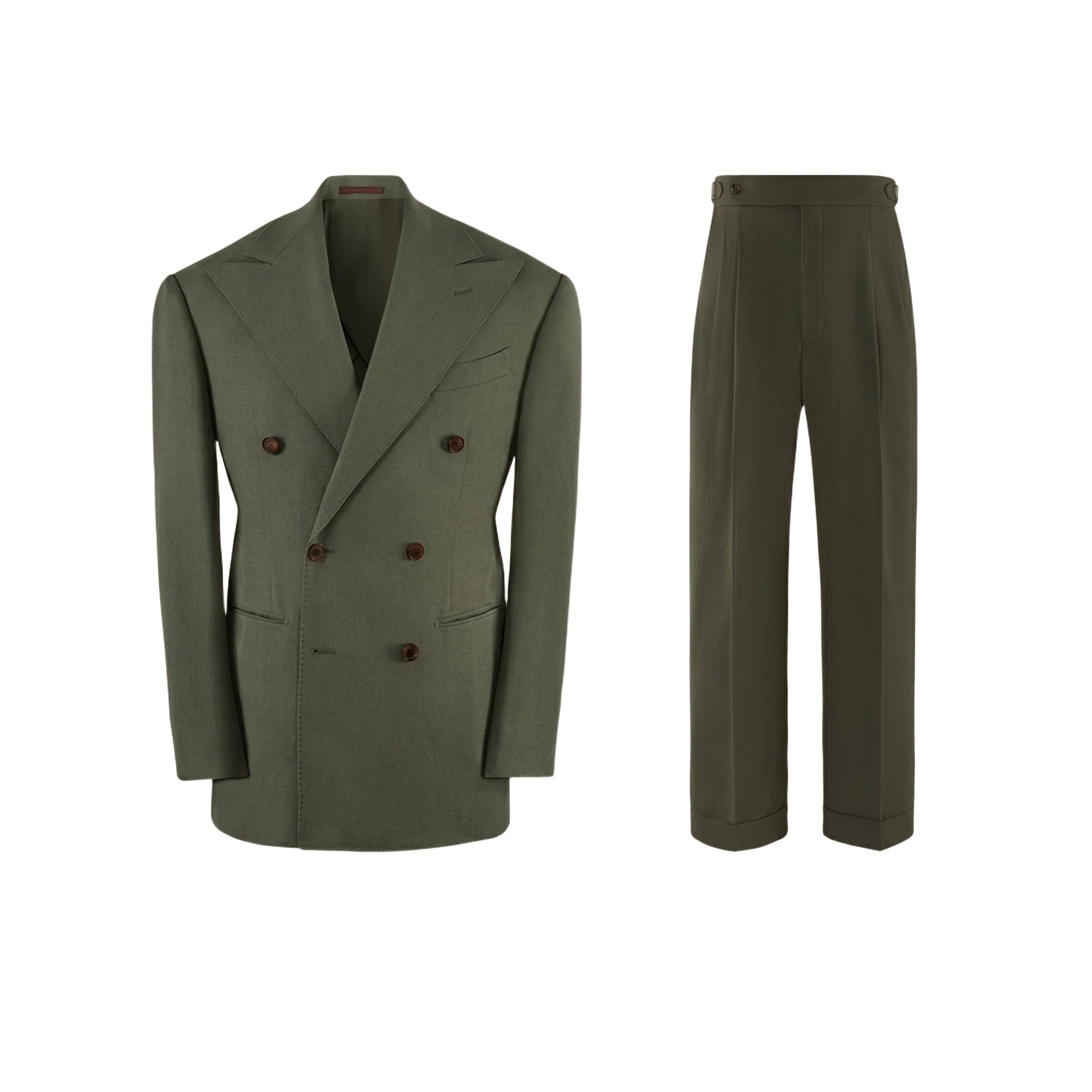Linen-Blend Double-Breasted Suit - Image 22