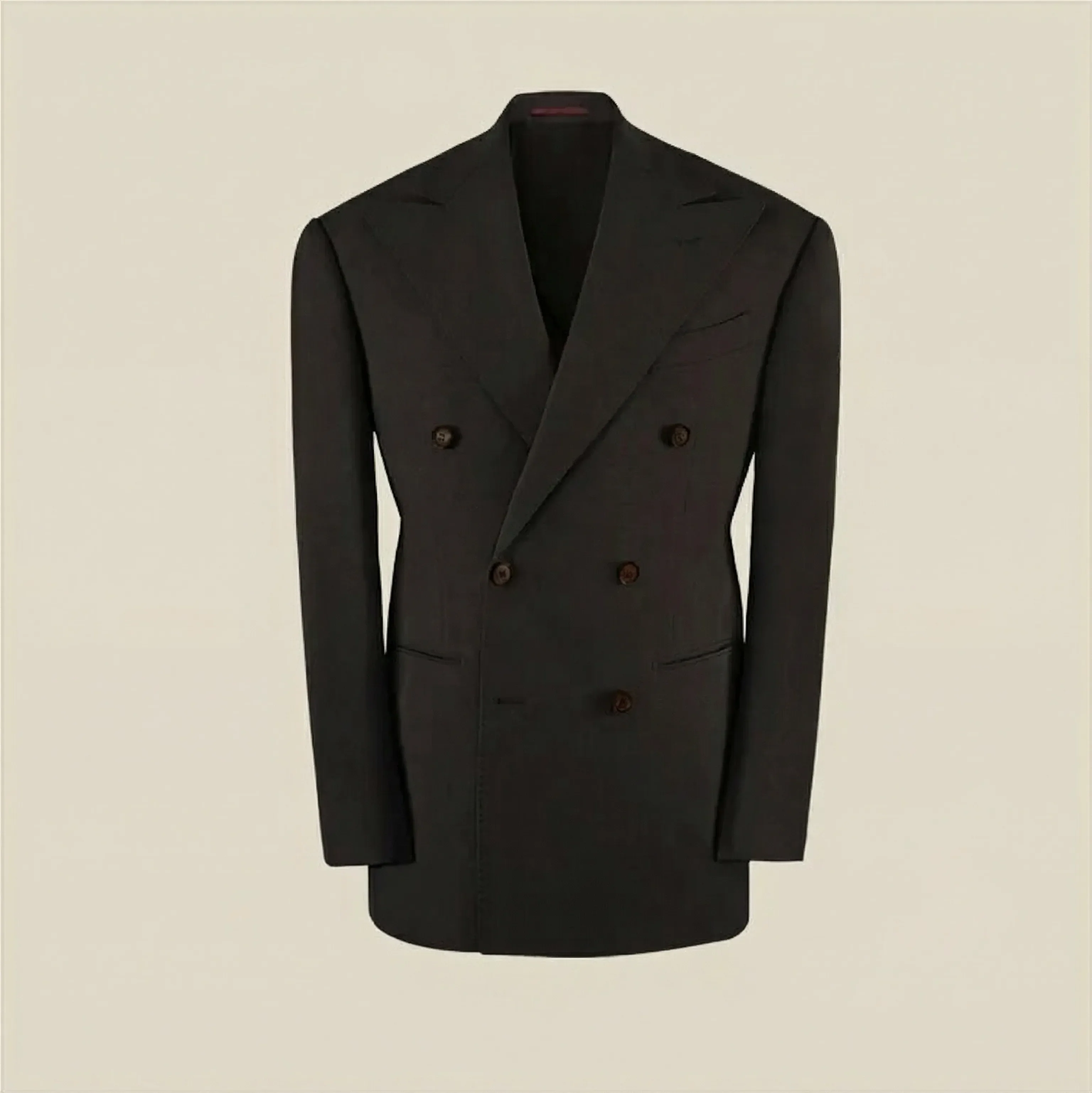 Linen-Blend Double-Breasted Suit - Image 7