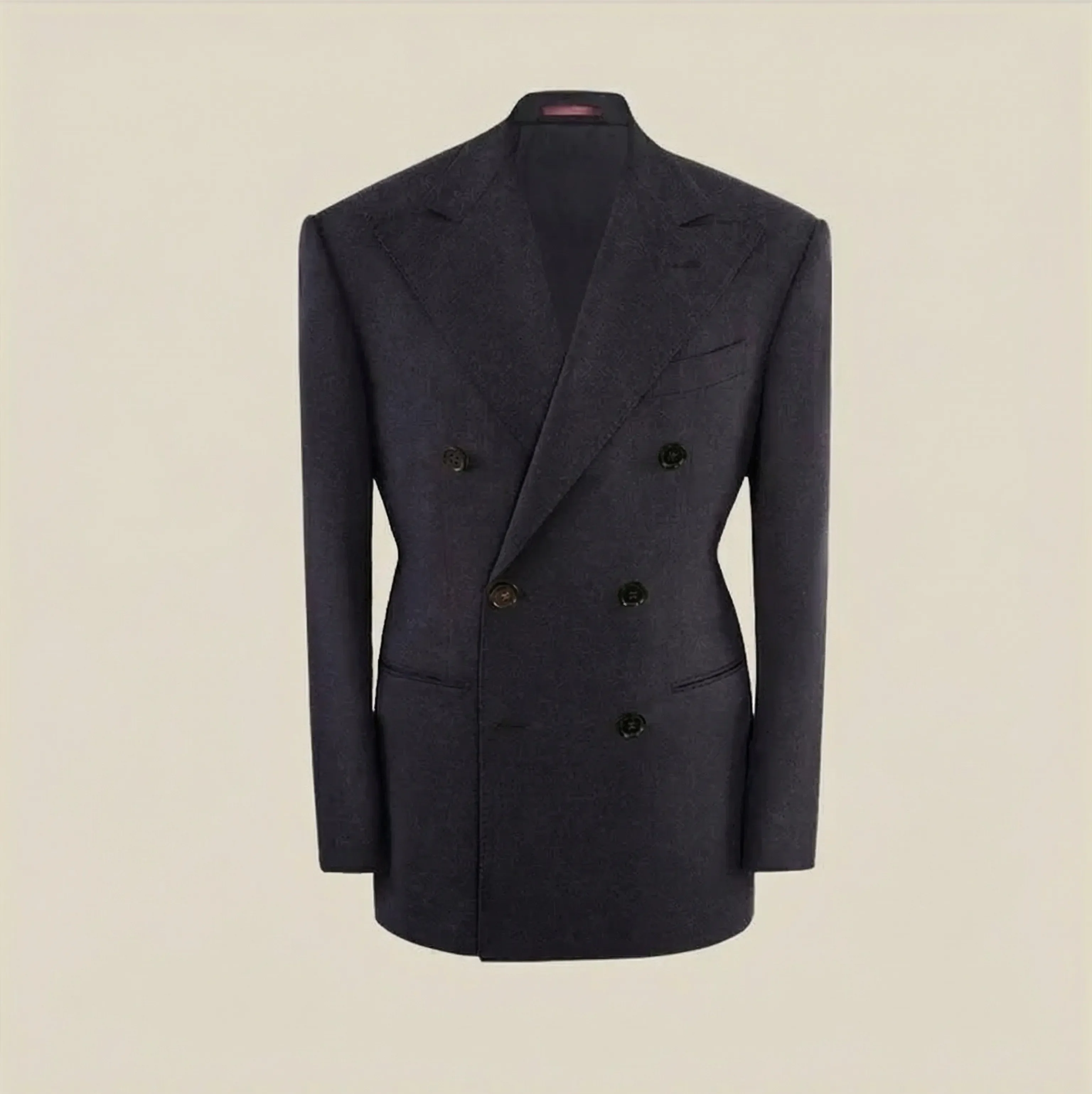 Linen-Blend Double-Breasted Suit - Image 8