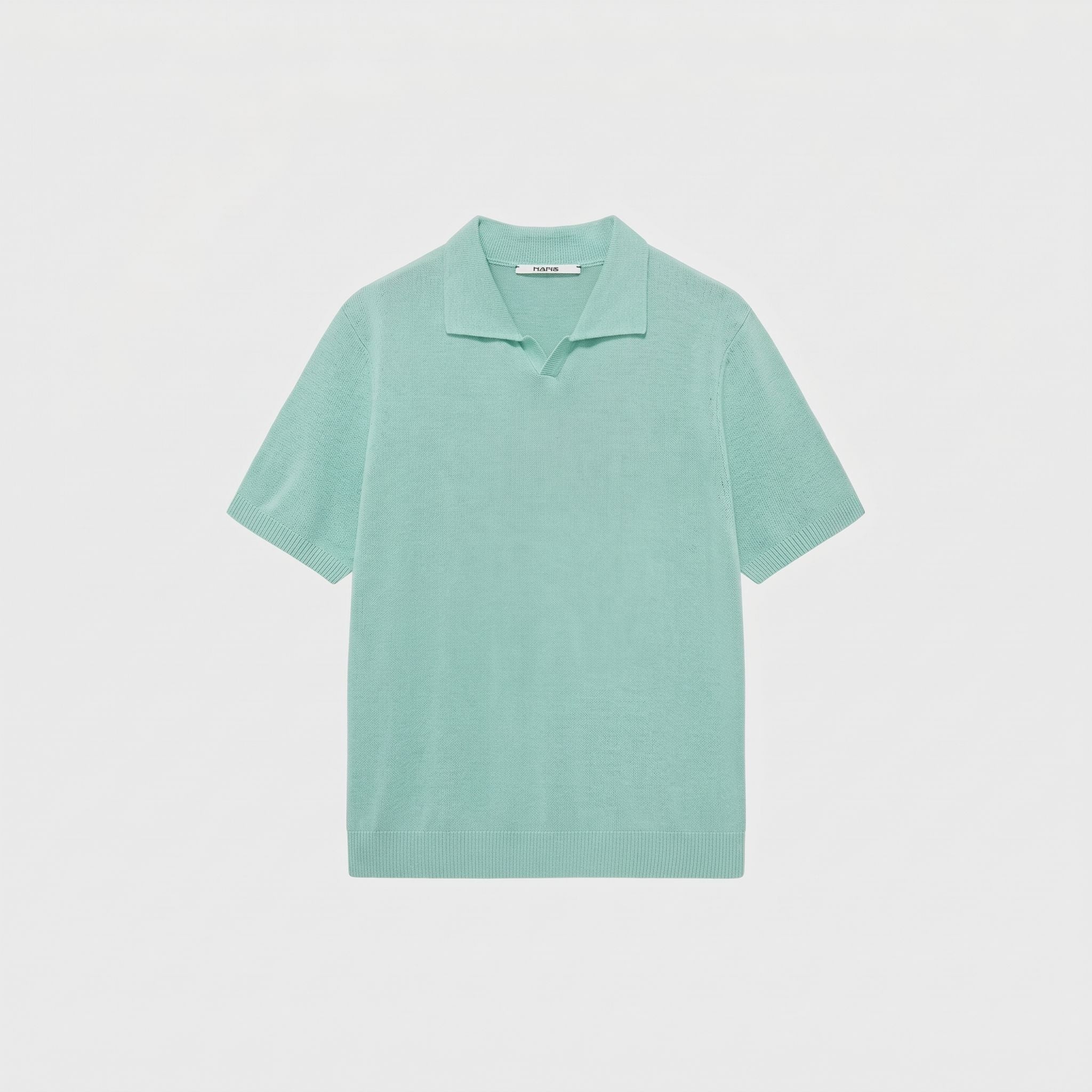 Linen-Blend Knit Polo - Image 6