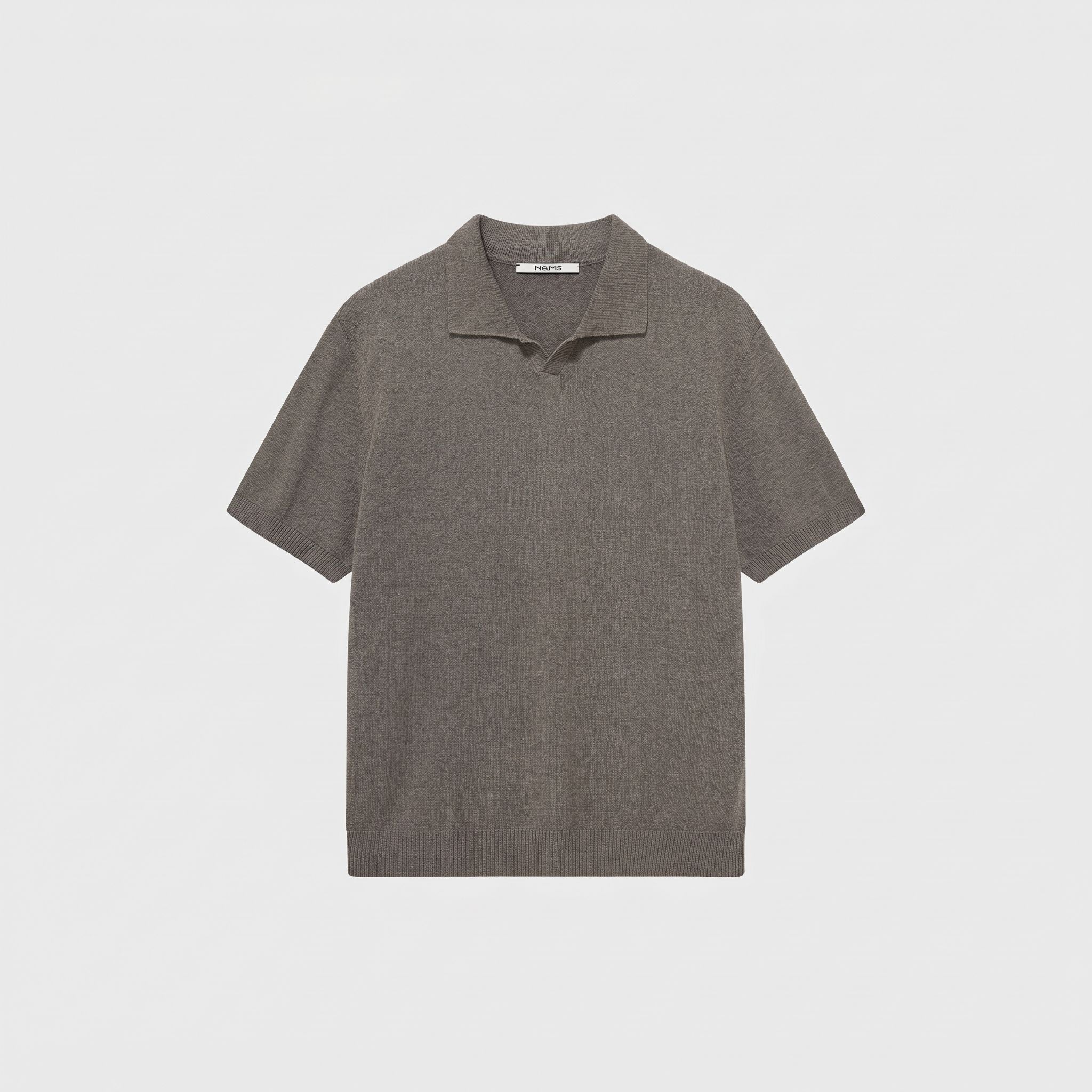 Linen-Blend Knit Polo - Image 8
