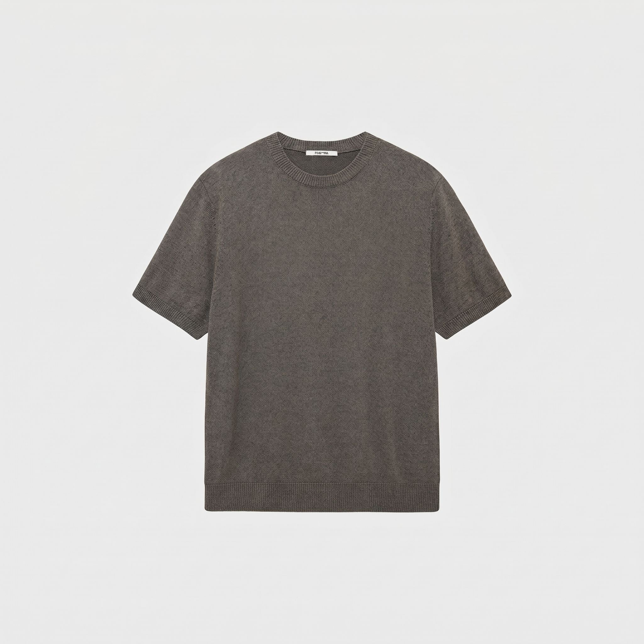 Linen-Blend Knit Tee - Image 6