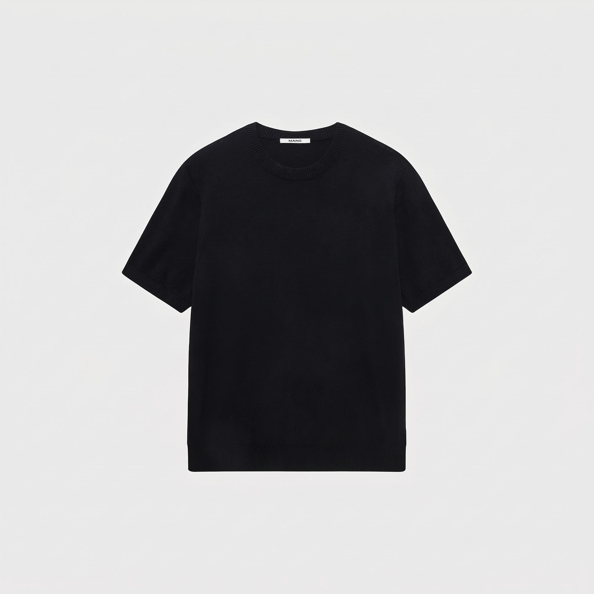 Linen-Blend Knit Tee - Image 7