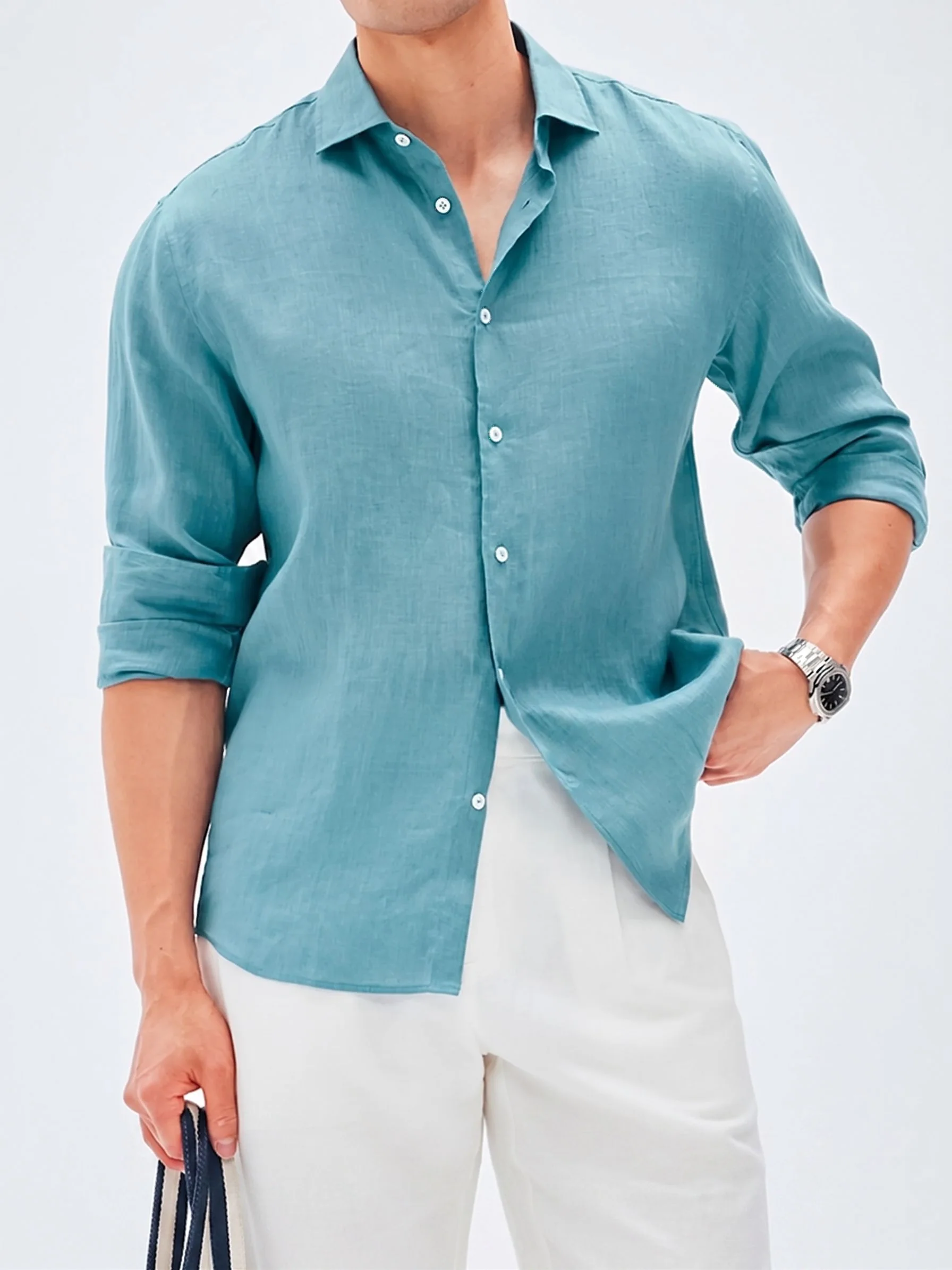 Linen Button Shirt