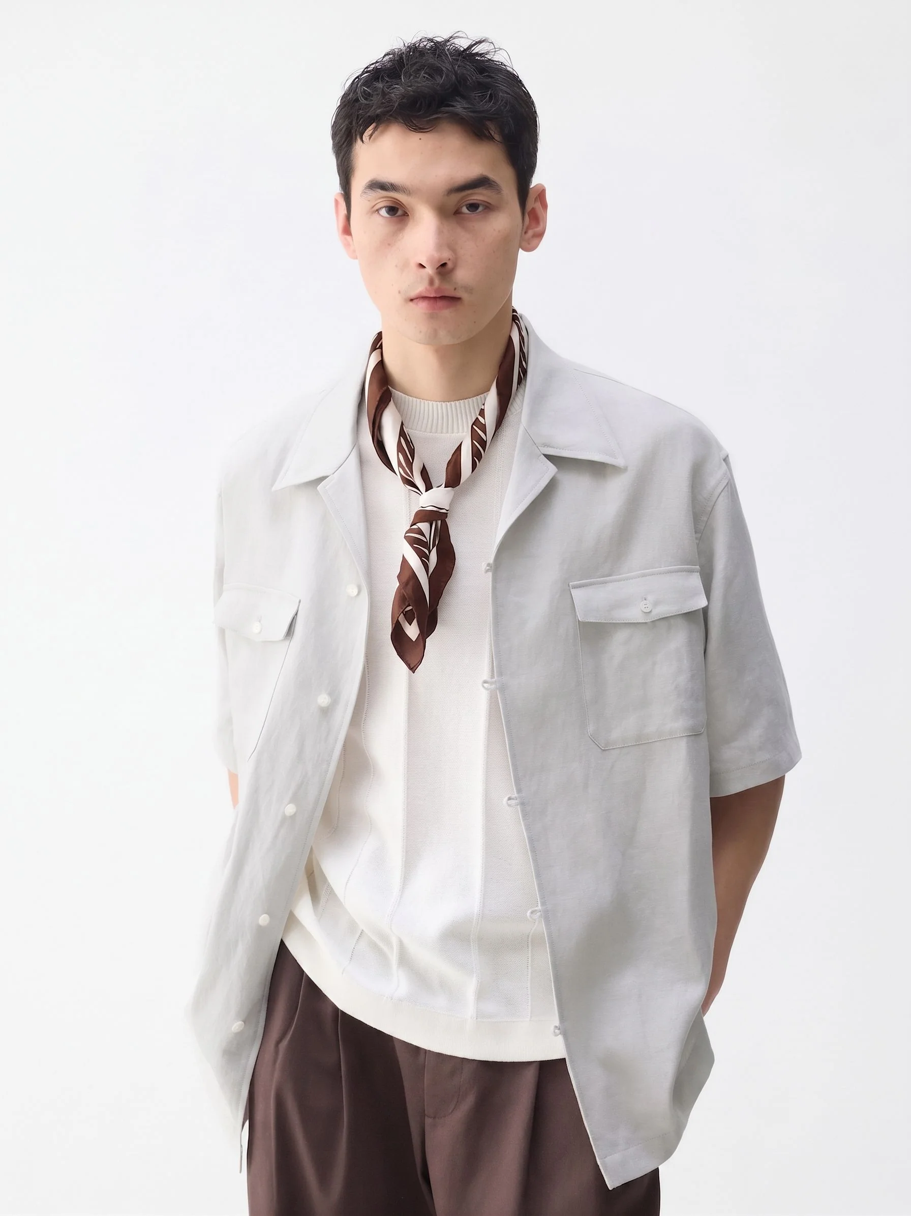 Linen Camp Shirt