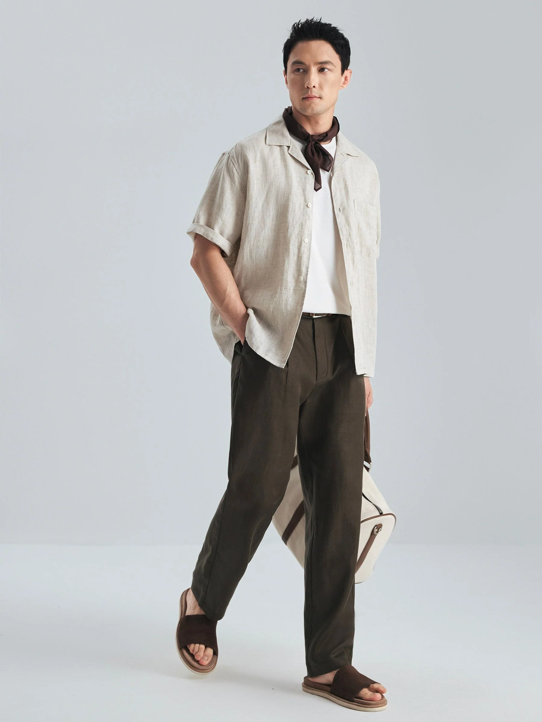 Linen Camp Shirt - Image 2