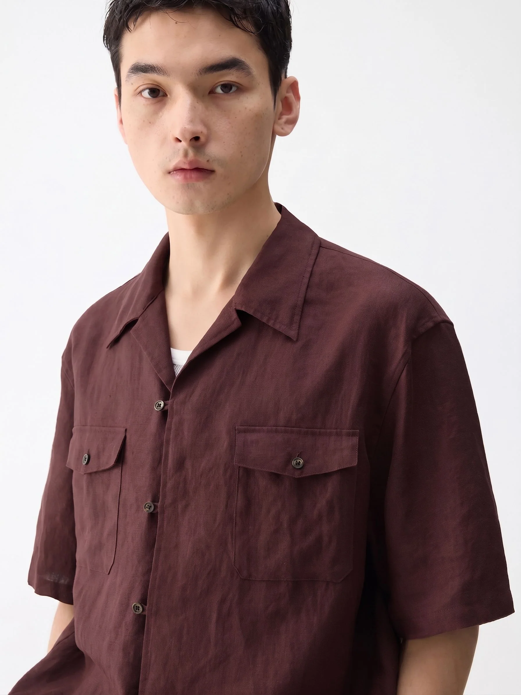 Linen Camp Shirt - Image 2