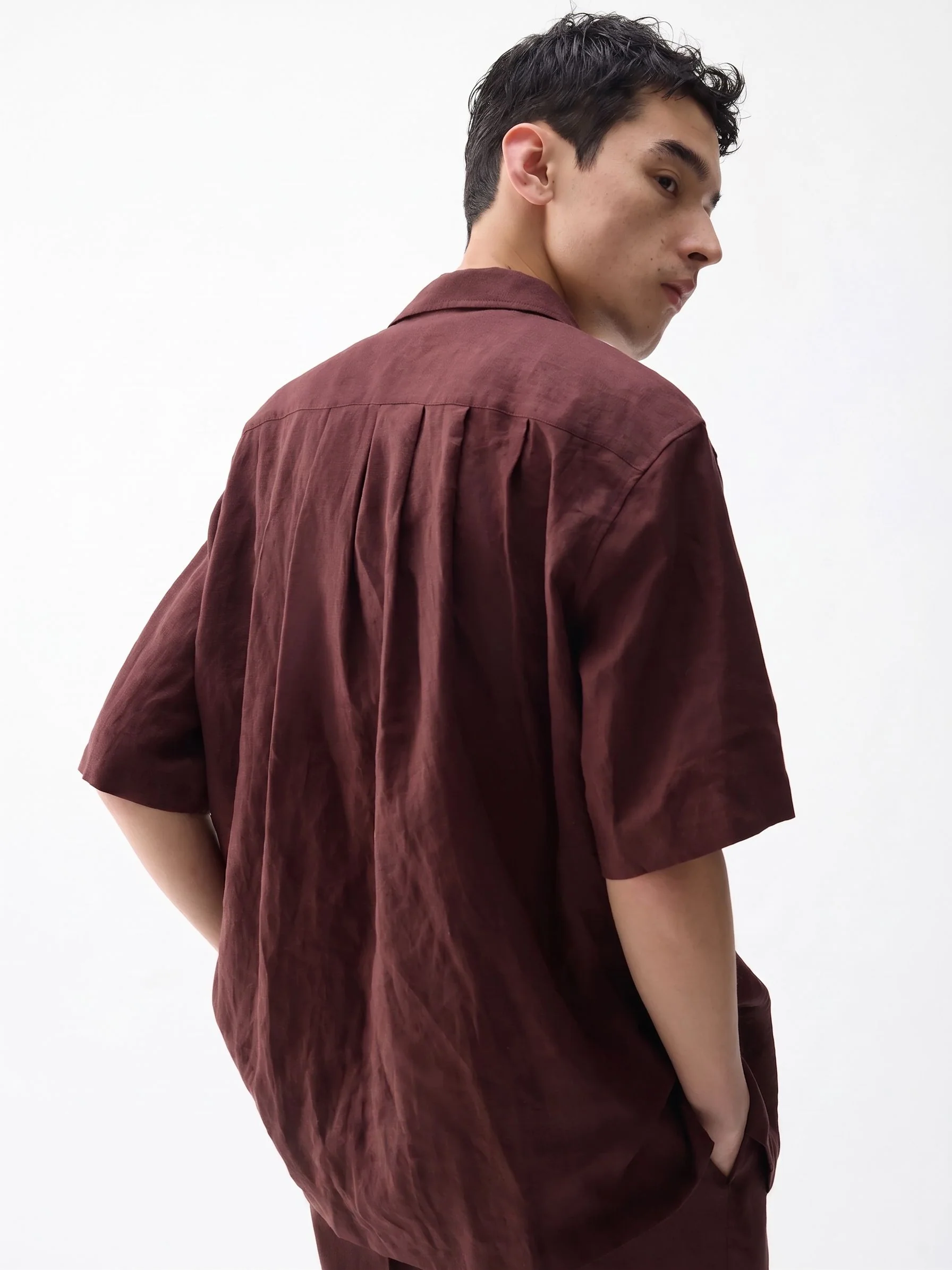 Linen Camp Shirt - Image 3