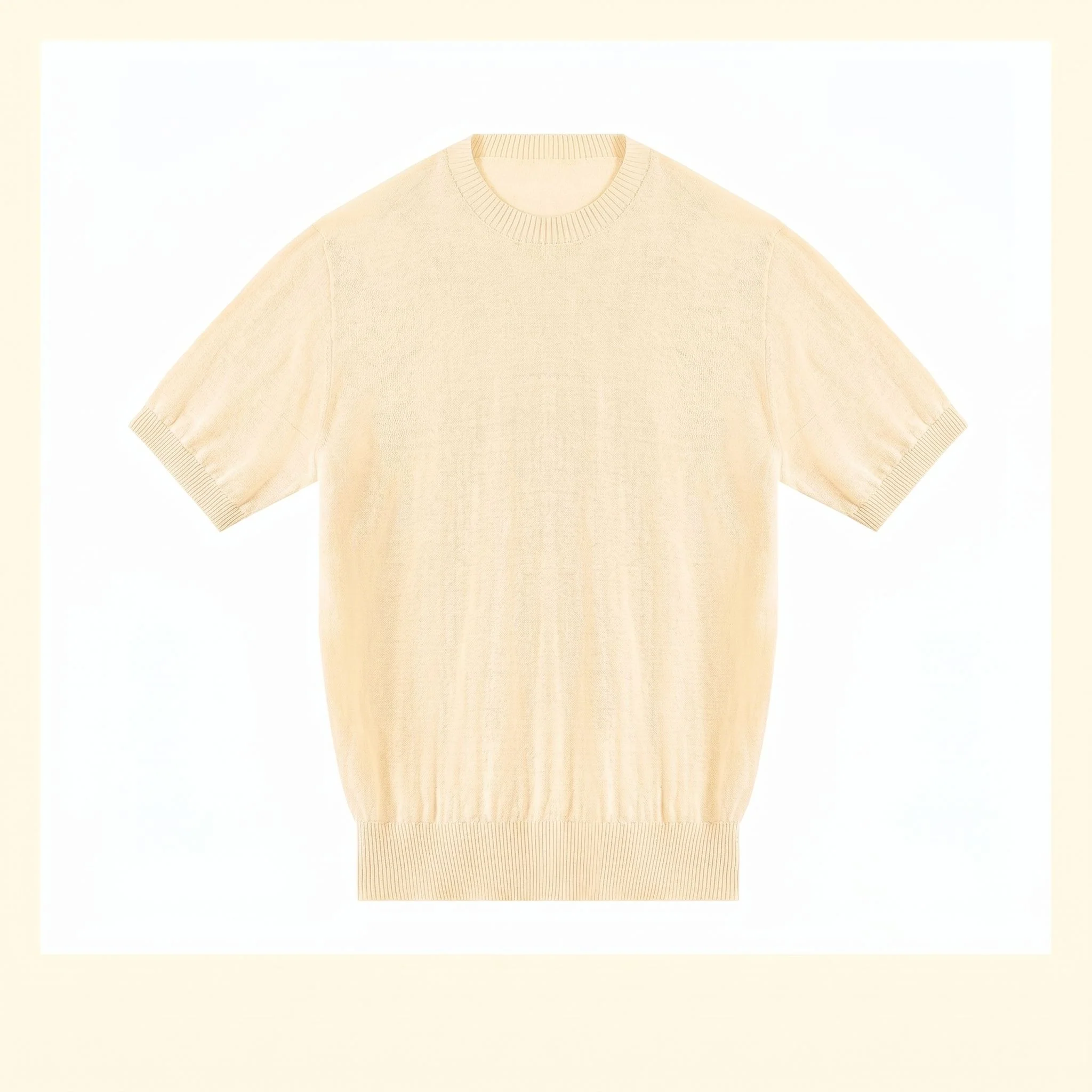 Linen Knit Tee - Image 6