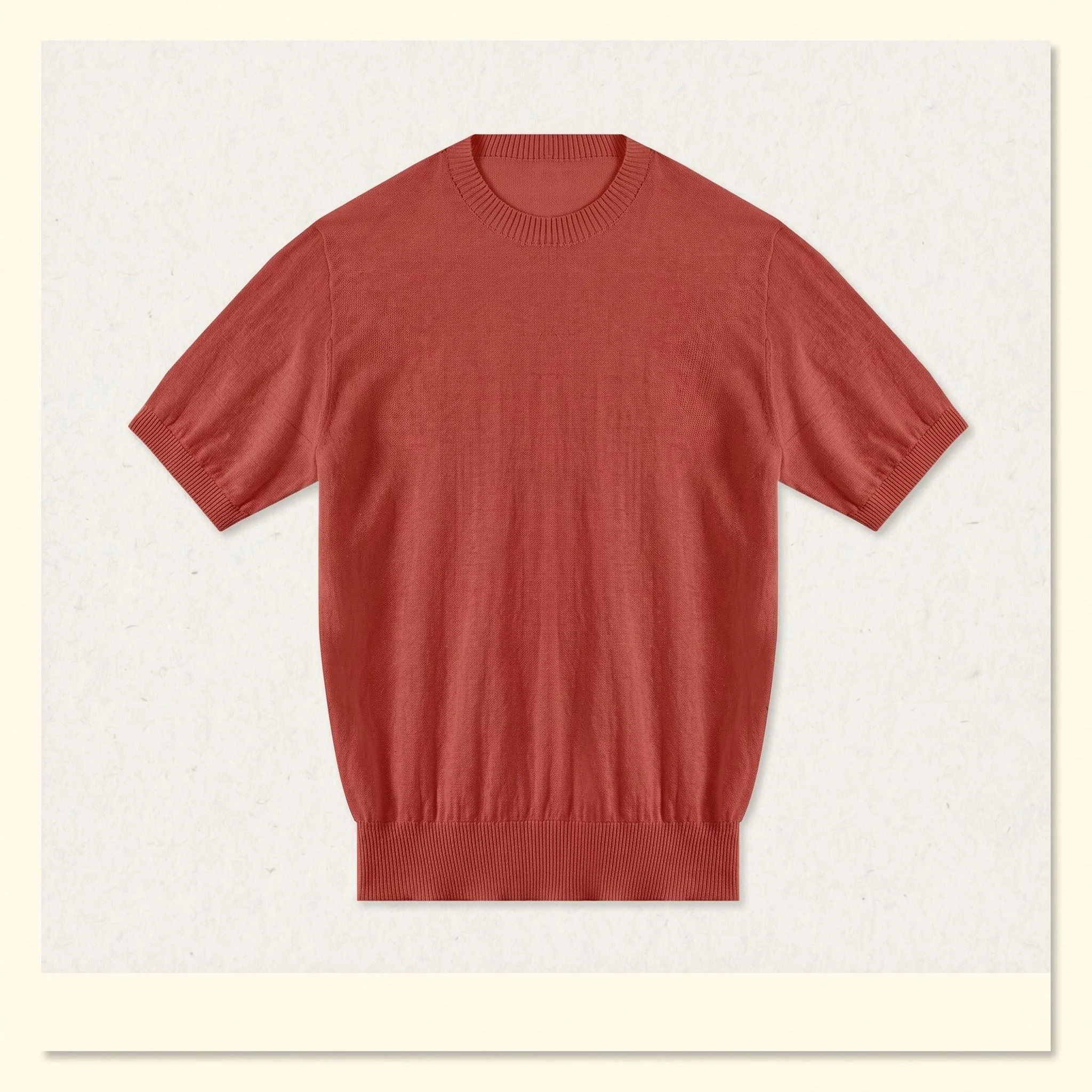 Linen Knit Tee - Image 7