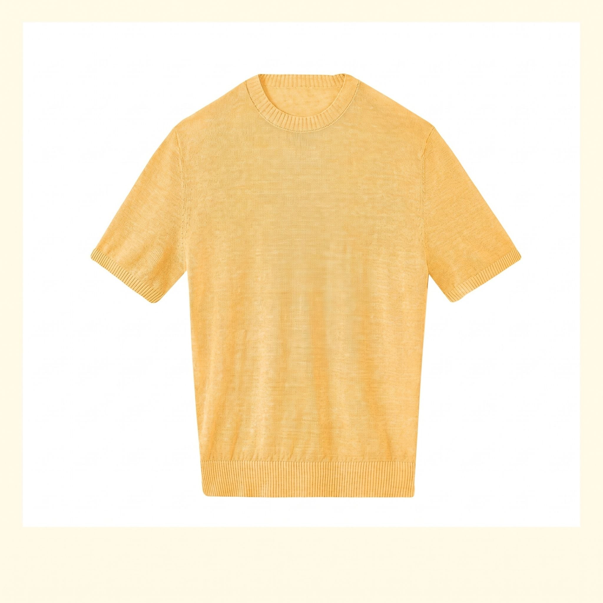 Linen Knit Tee - Image 7