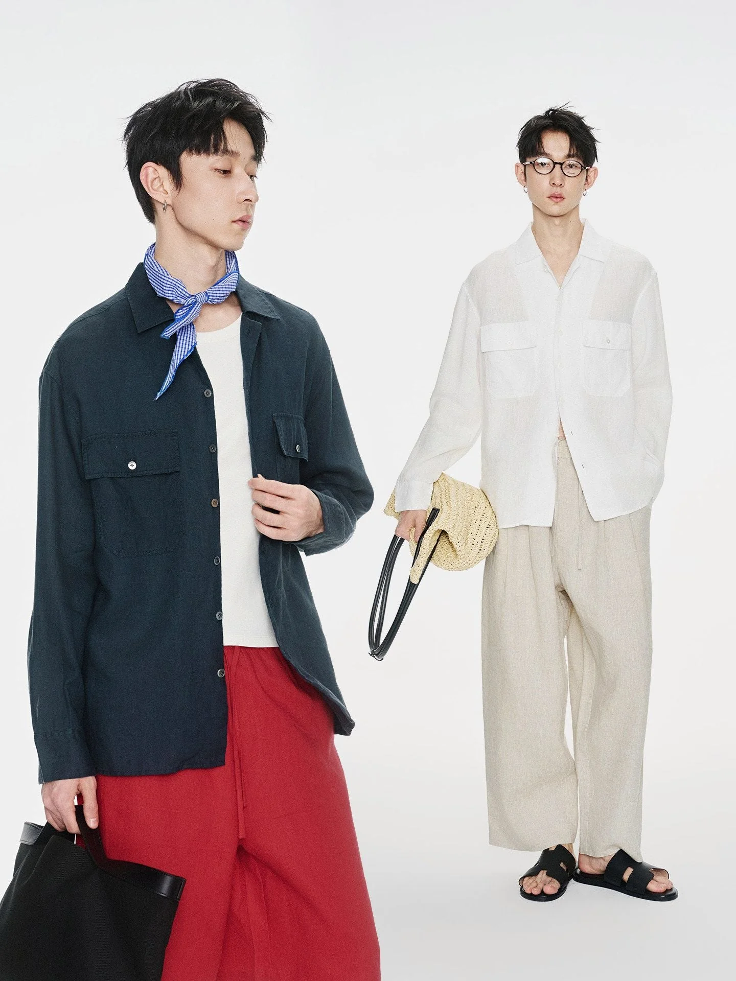 Linen Pocket Shirt