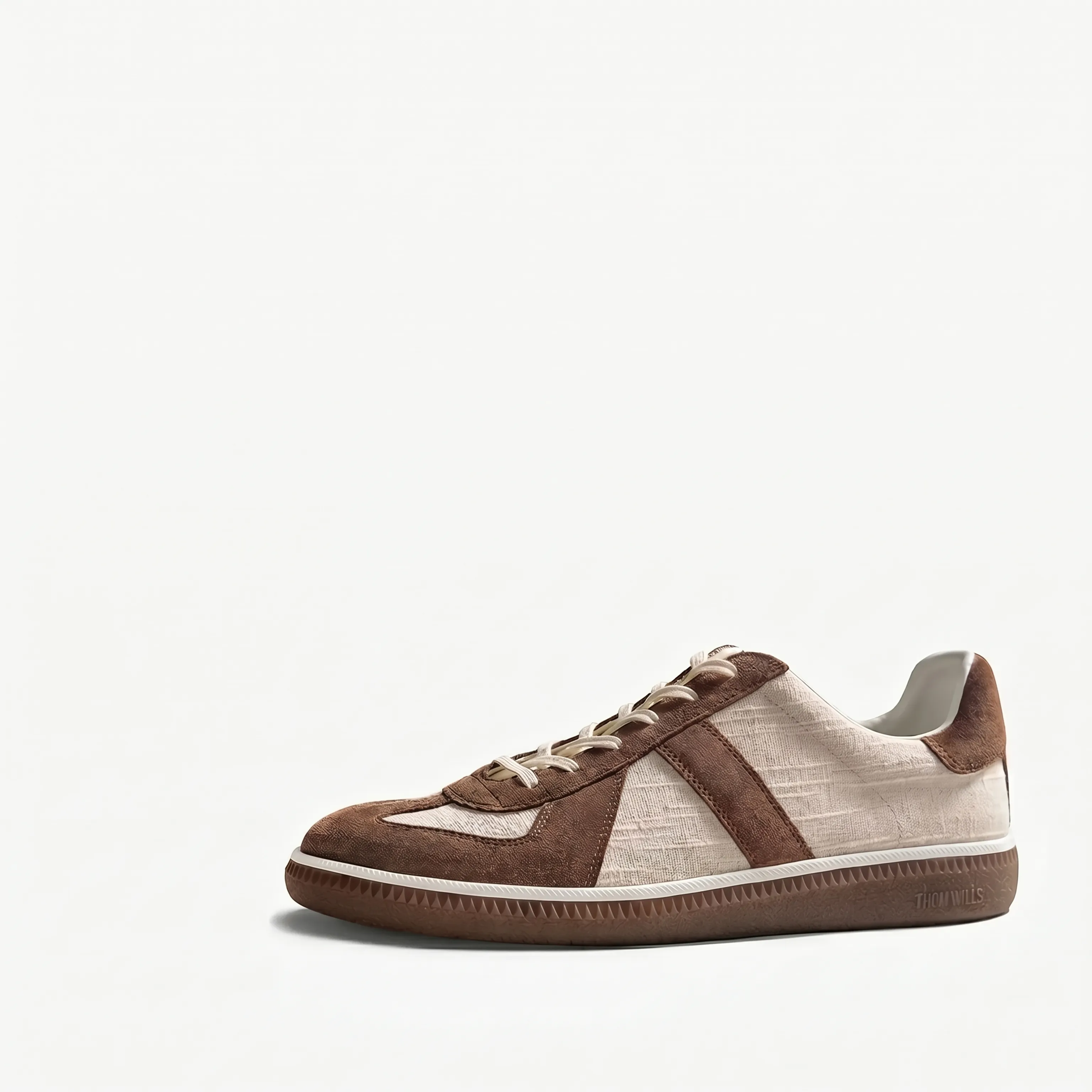 Linen Suede T-Toe Sneaker - Image 3