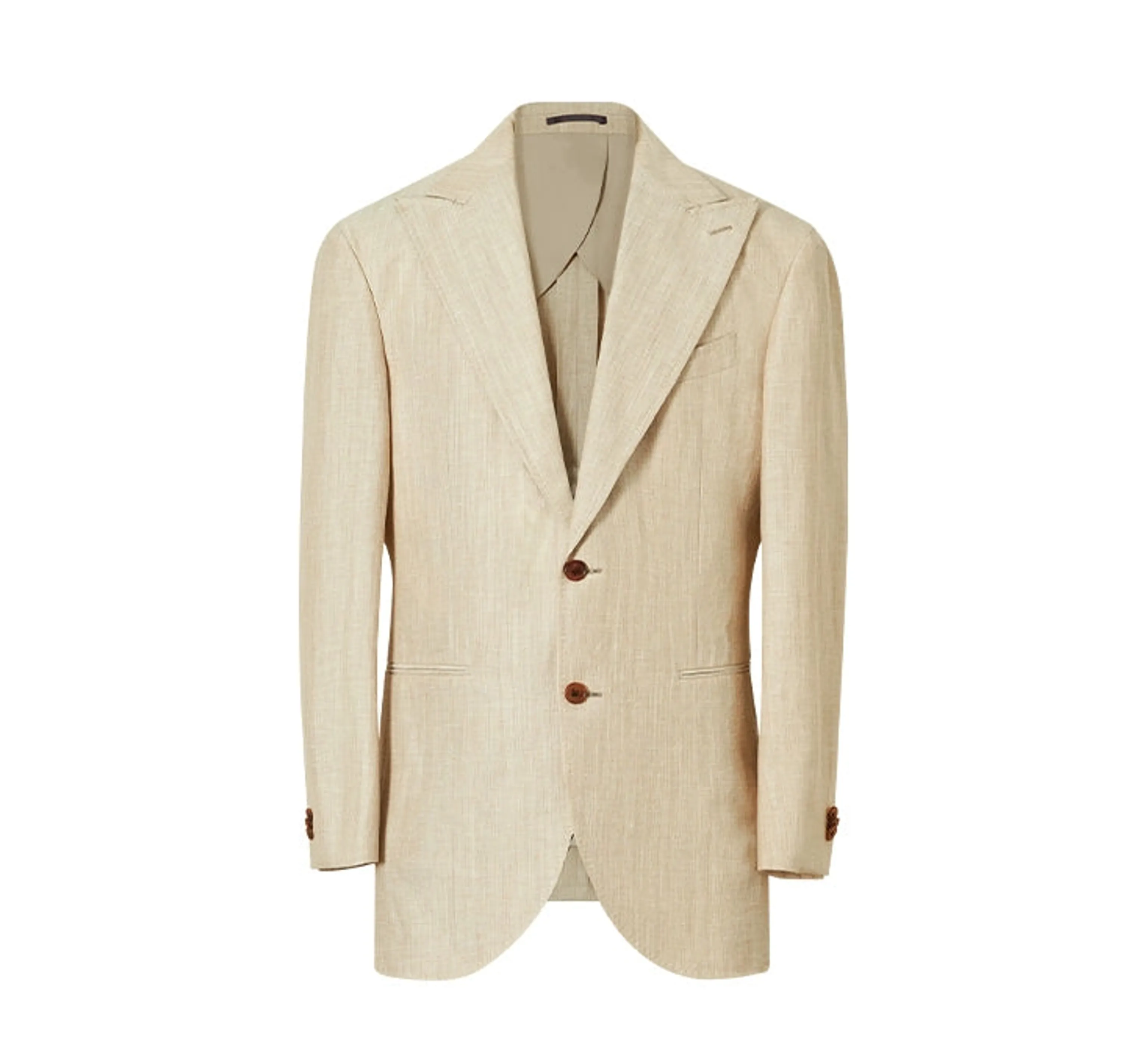 Linen Wool Half-Lined Jacket - Image 13