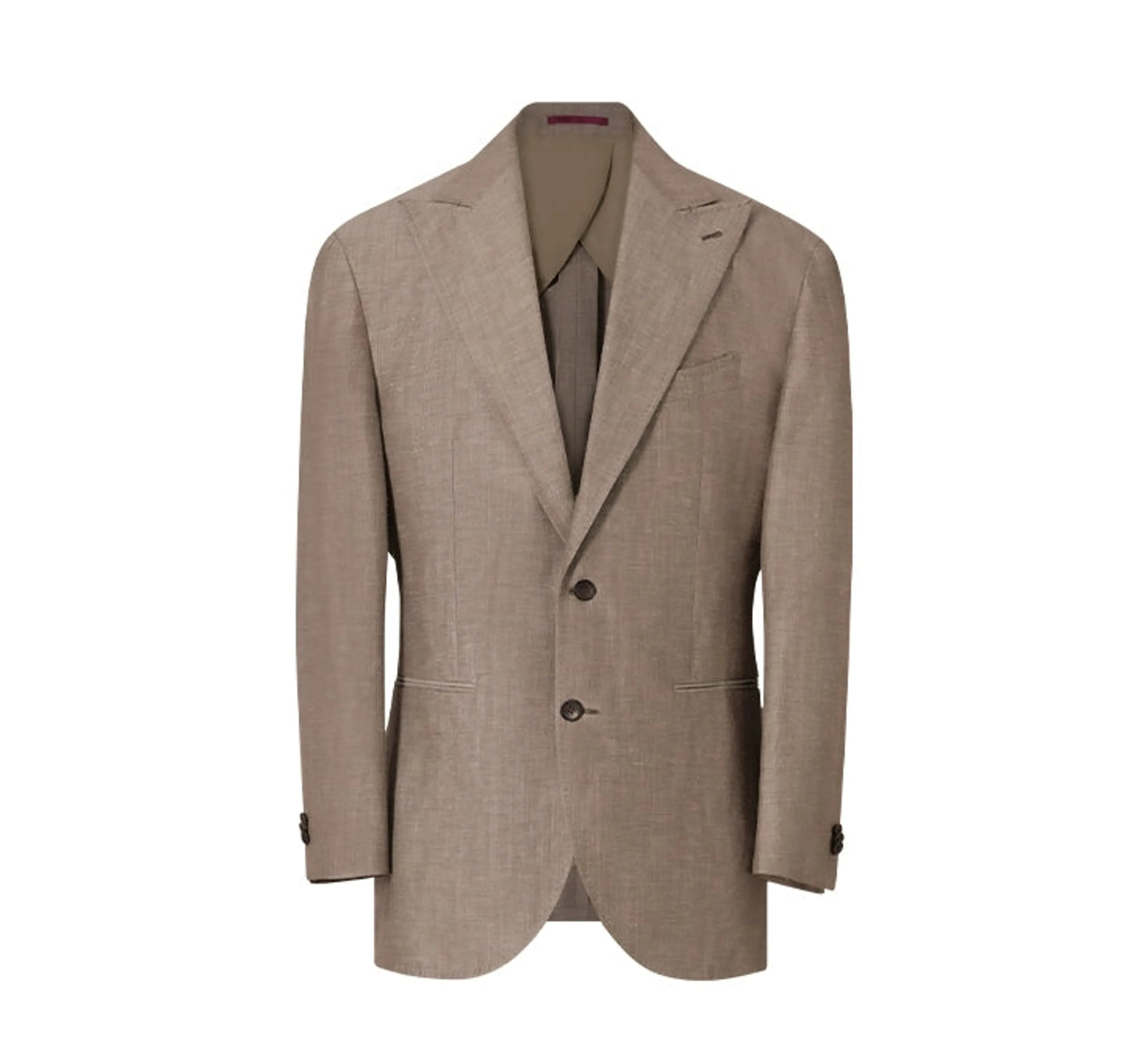 Linen Wool Half-Lined Jacket - Image 7